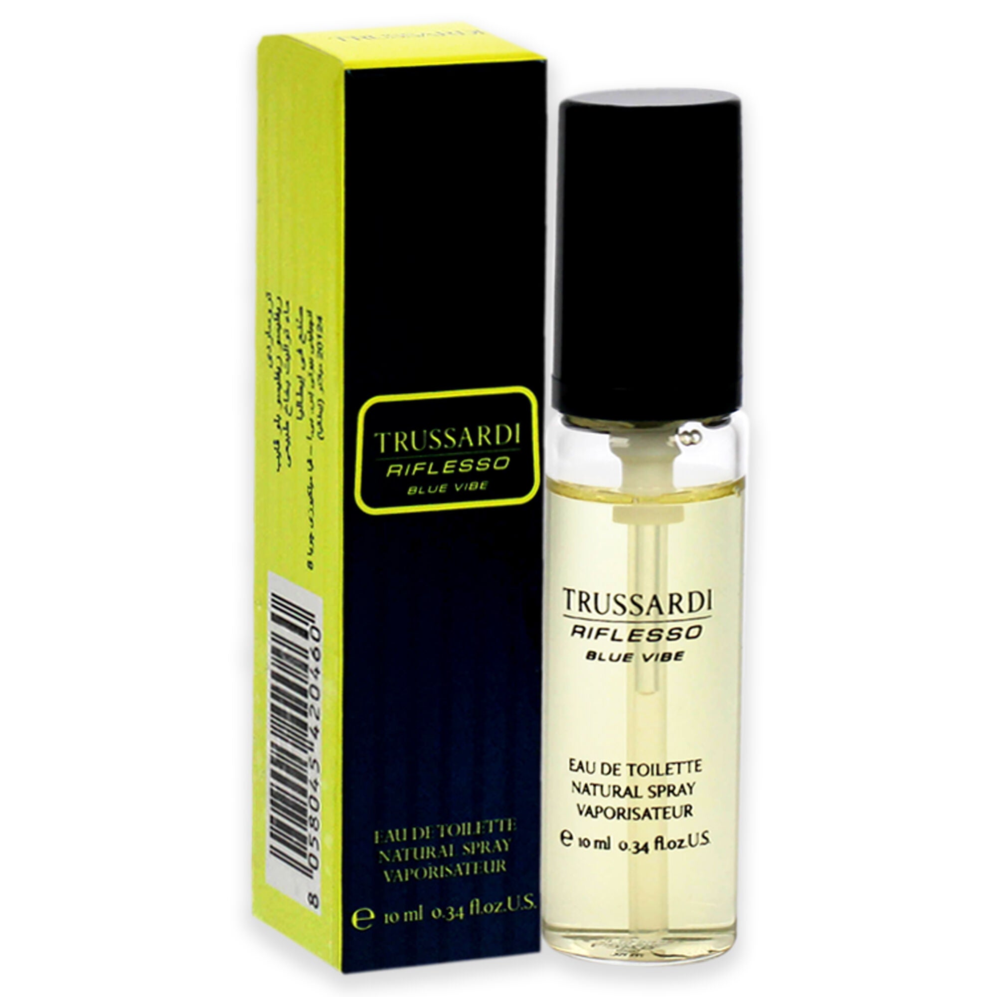 Riflesso Blue Vibe by Trussardi for Men - 0.34 oz EDT Spray (Mini), See Description, alternate image number 2