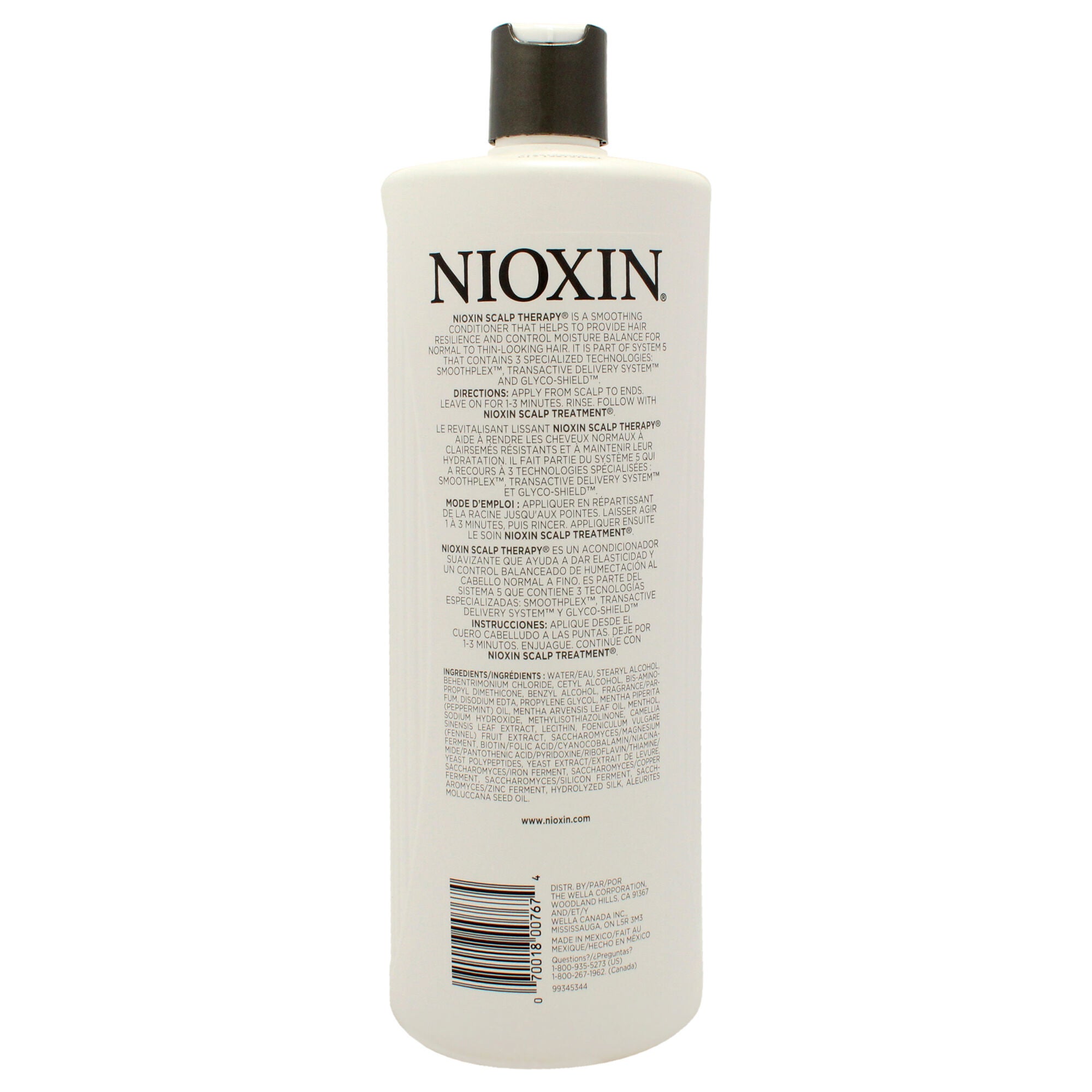 System 5 Scalp Therapy Conditioner by Nioxin for Unisex - 33.8 oz Conditioner, See Description, alternate image number 1