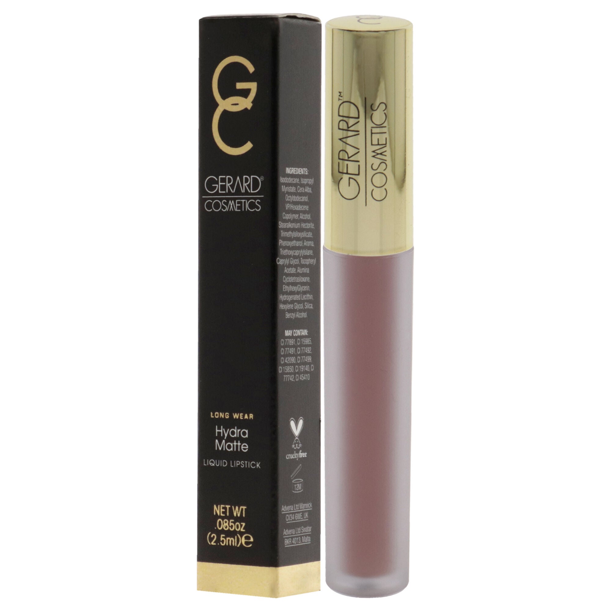 Hydra Matte Liquid Lipstick - Mile High by Gerard Cosmetic for Women - 0.085 oz Lipstick, See Description, alternate image number 3