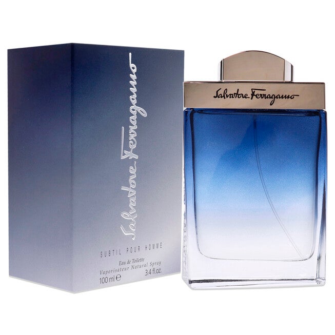 Subtil by Salvatore Ferragamo for Men - 3.4 oz EDT Spray, , alternate image number null