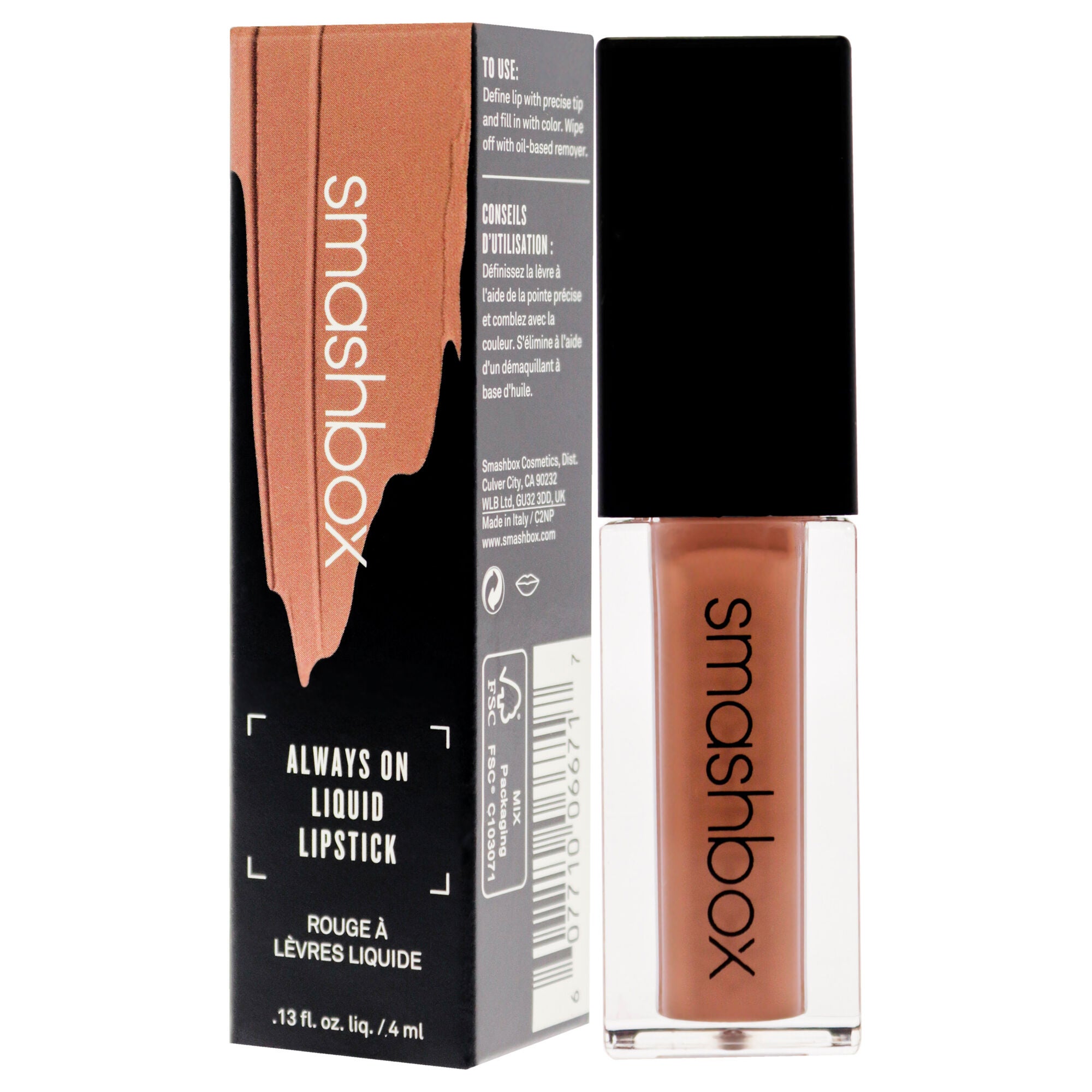 Always On Liquid Lipstick - Fair Game by SmashBox for Women - 0.13 oz Lipstick, , alternate image number 7