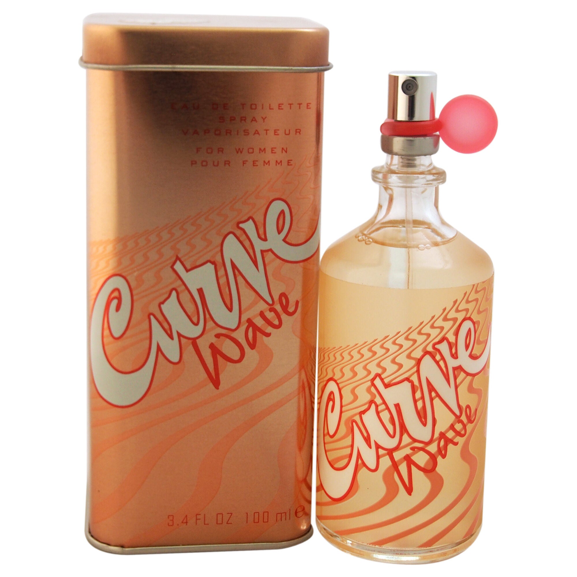 Curve Wave by Liz Claiborne, 3.4 oz Eau De Toilette Spray for Women main image 0