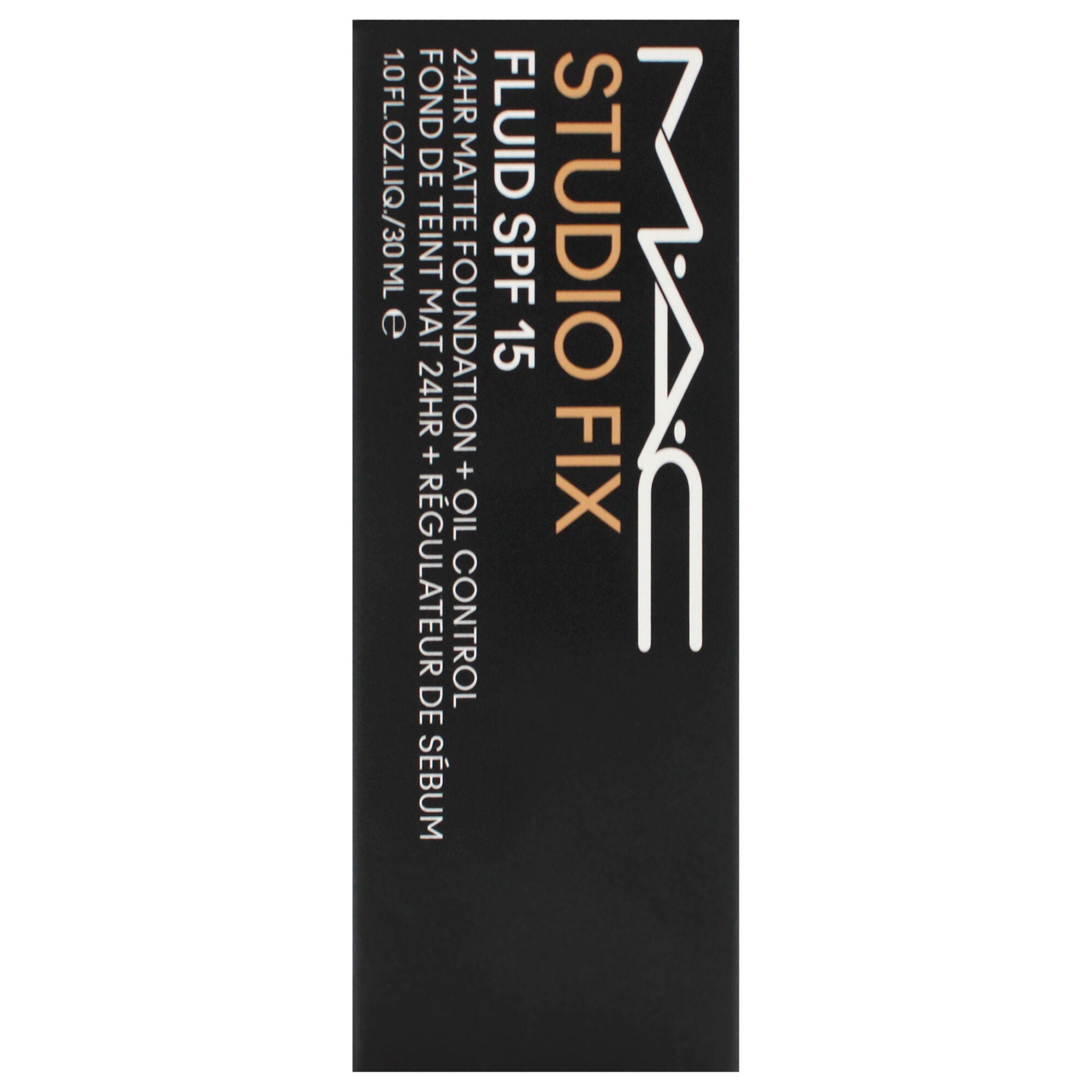 Studio Fix Fluid SPF 15 24HR Matte Foundation Plus Oil Control - NW22 Warm Beige With Rosy Undertone by MAC for Women - 1 oz Foundation, Beige, alternate image number 3