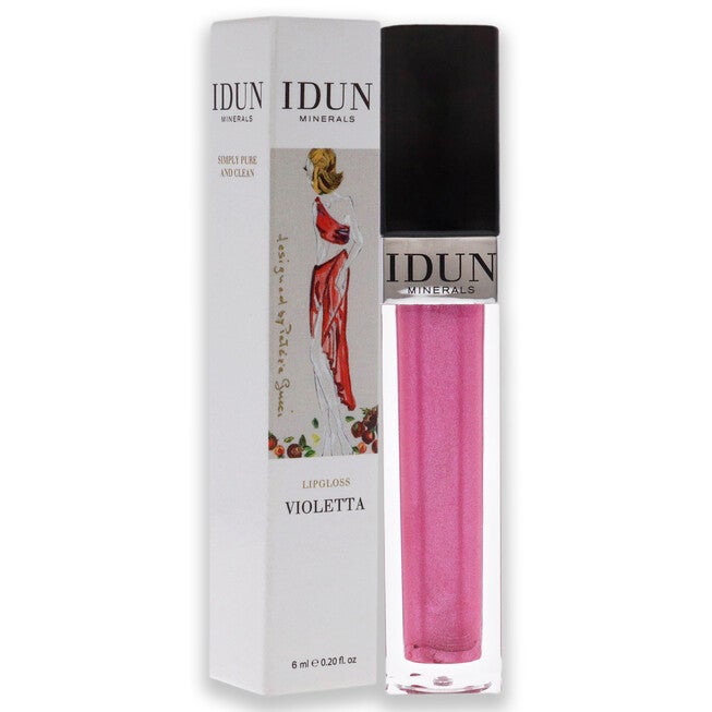 Lipgloss - 005 Violetta by Idun Minerals for Women - 0.2 oz Lip Gloss, , alternate image number null
