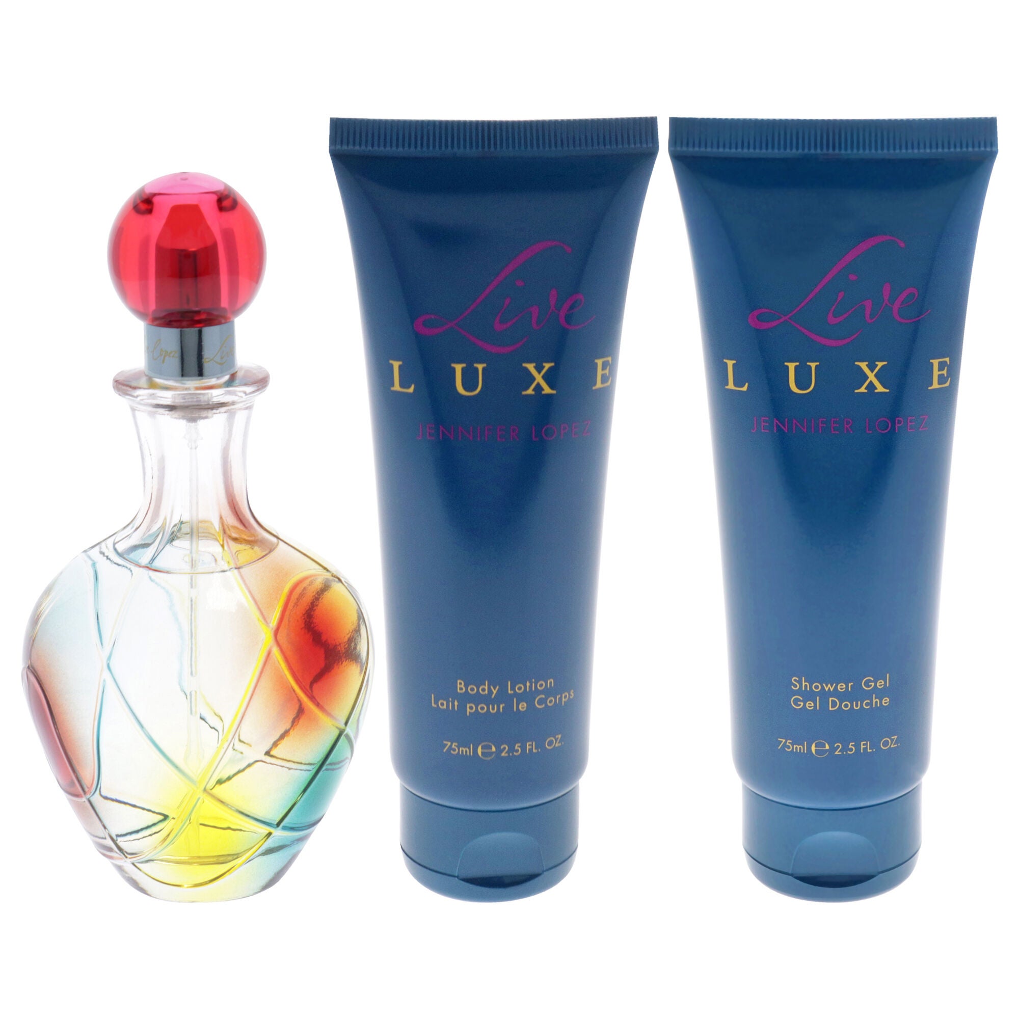 Live Luxe by Jennifer Lopez for Women - 3 Pc Gift Set 3.4oz EDP Spray, 2.5oz Shower Gel, 2.5oz Body Lotion, See Description, alternate image number 1