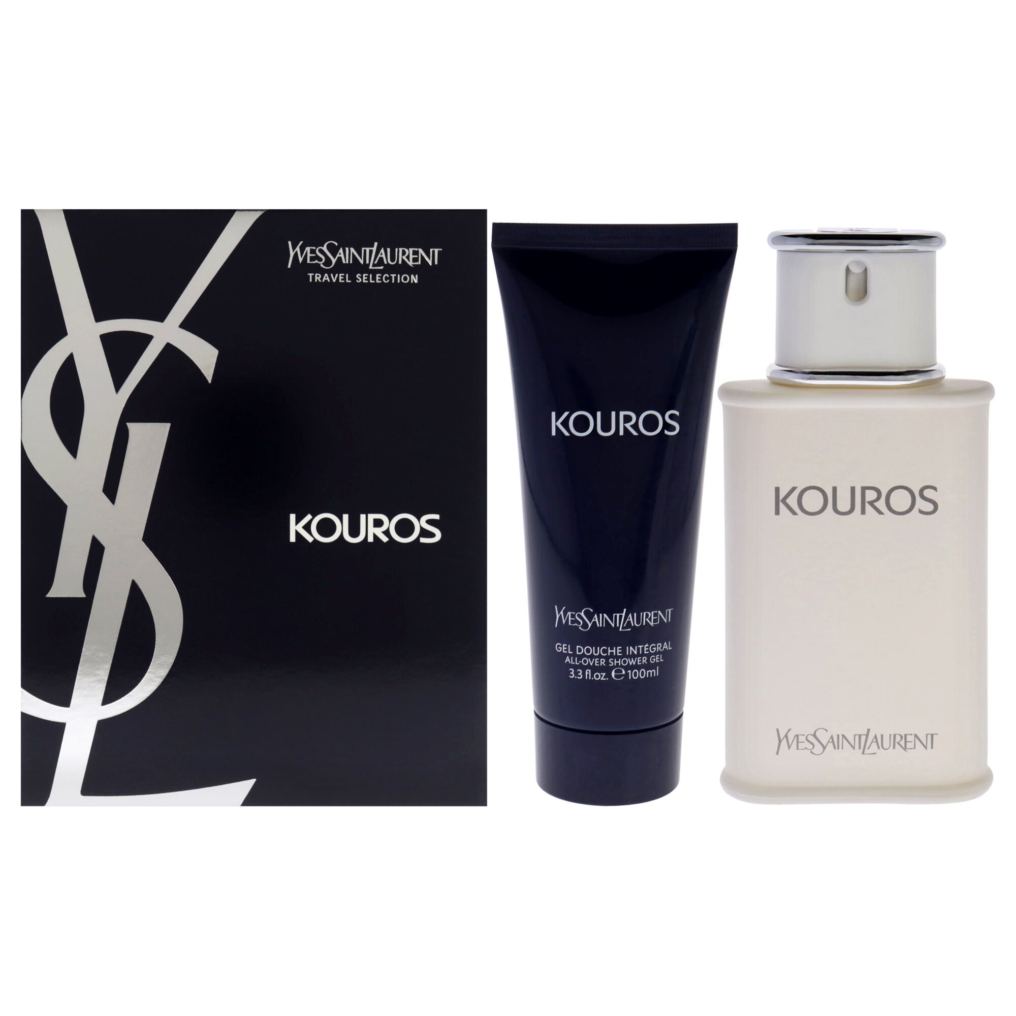Kouros by Yves Saint Laurent for Men - 2 Pc Gift Set 3.3oz EDT Spray, 3.3oz Hair And Body Wash, , alternate image number 5