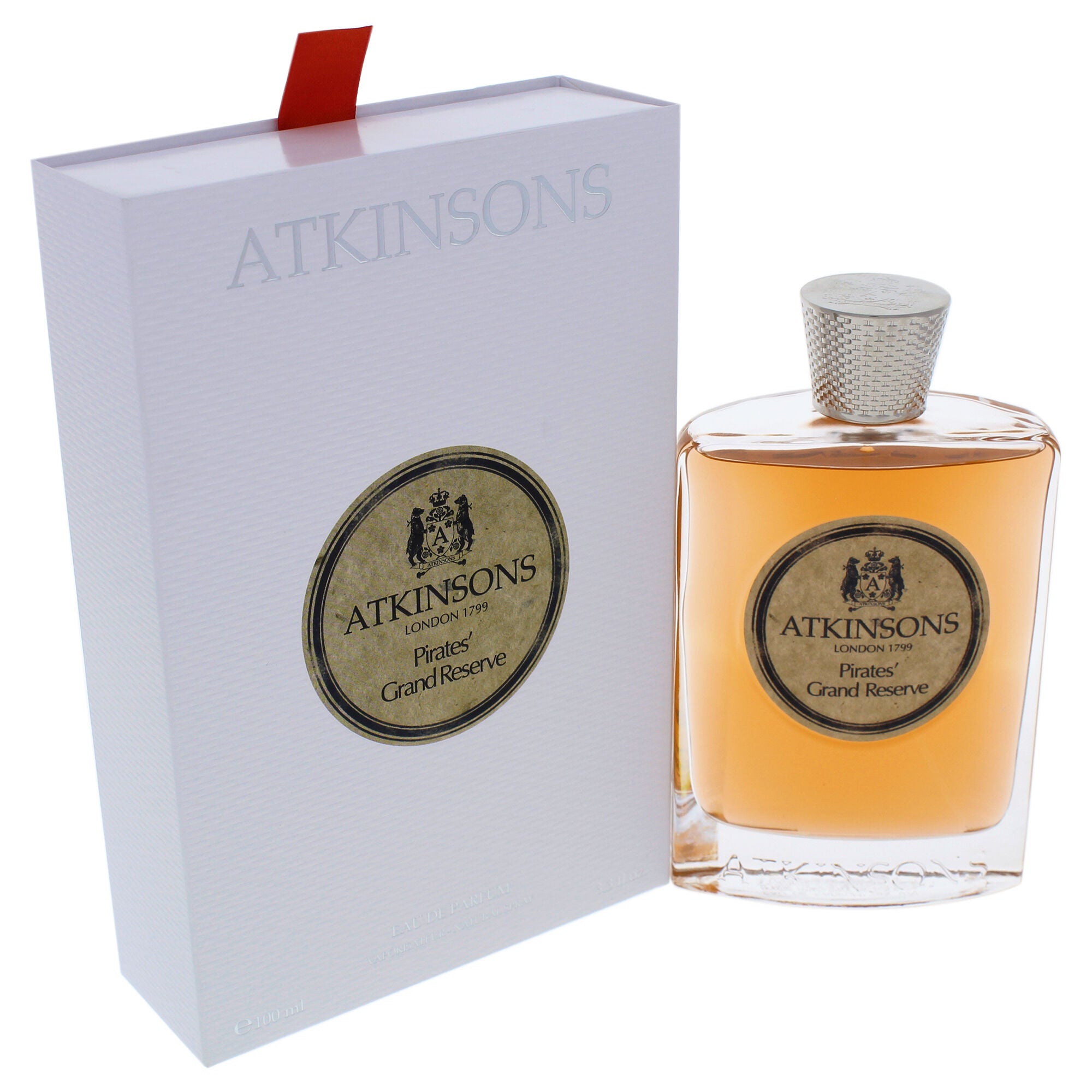 Pirates Grand Reserve by Atkinsons for Men - 3.3 oz EDP Spray, Clear, alternate image number 3