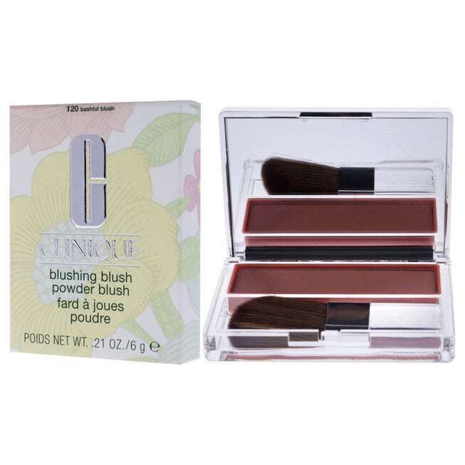Blushing Blush Powder Blush - 120 Bashful Blush by Clinique for Women - 0.21 oz Blush, , alternate image number 8