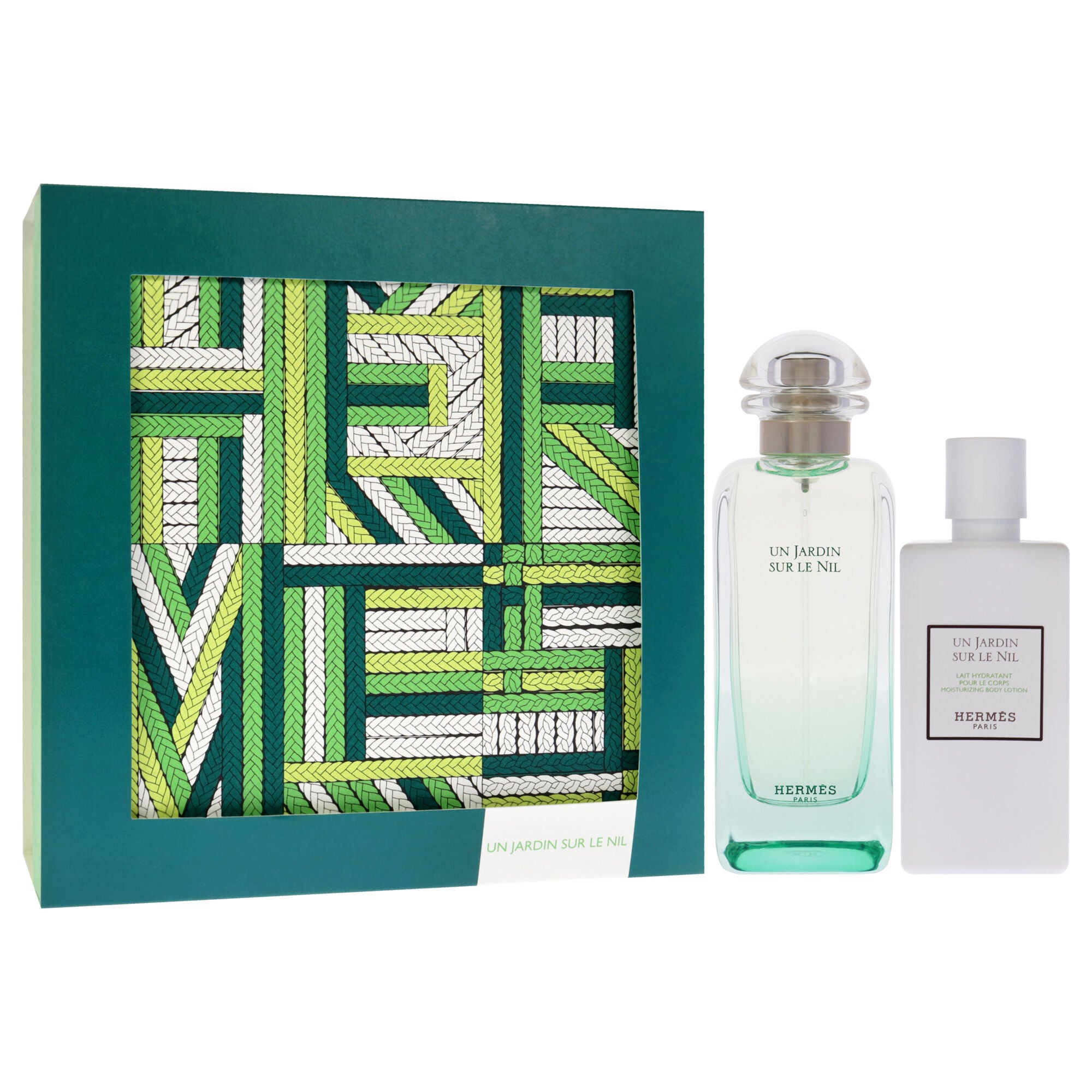 Un Jardin Sur Le Nil by Hermes for Unisex - 2 Pc Gift Set 3.3oz EDT Spray, 2.7oz Body Lotion, , alternate image number 7