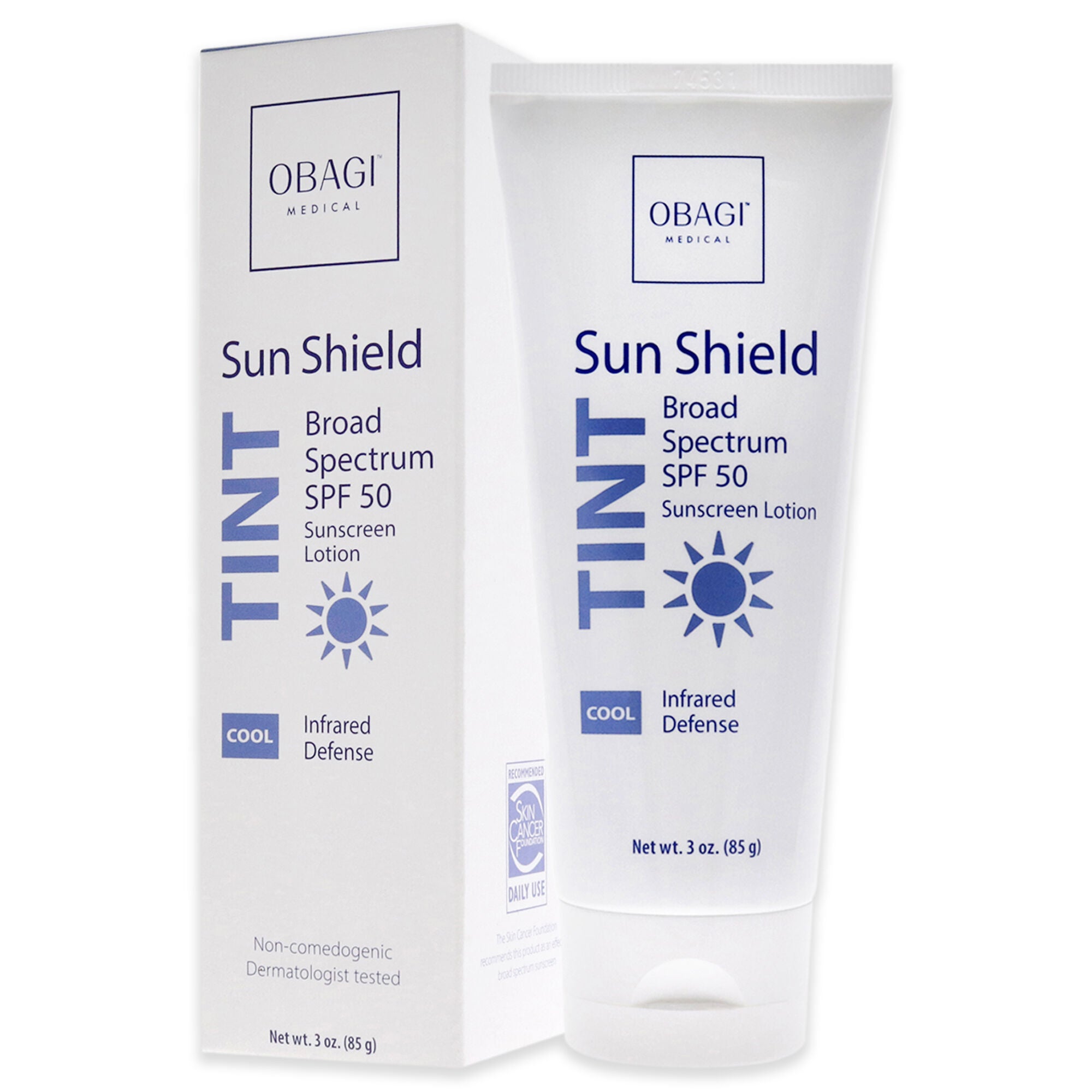 Sun Shield Tint SPF 50 - Cool by Obagi for Unisex - 3 oz Sunscreen, See Description, alternate image number 3