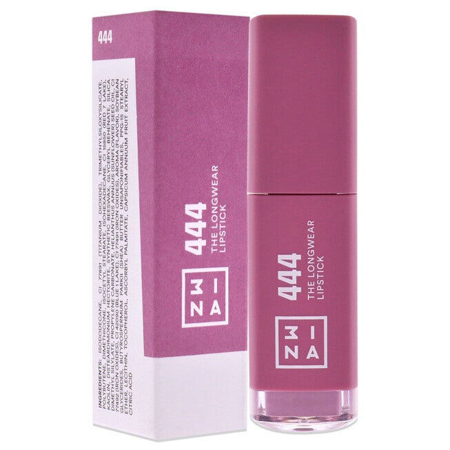 The Longwear Lipstick - 444 Lilac by 3INA for Women - 0.20 oz Lipstick, NA, alternate image number null
