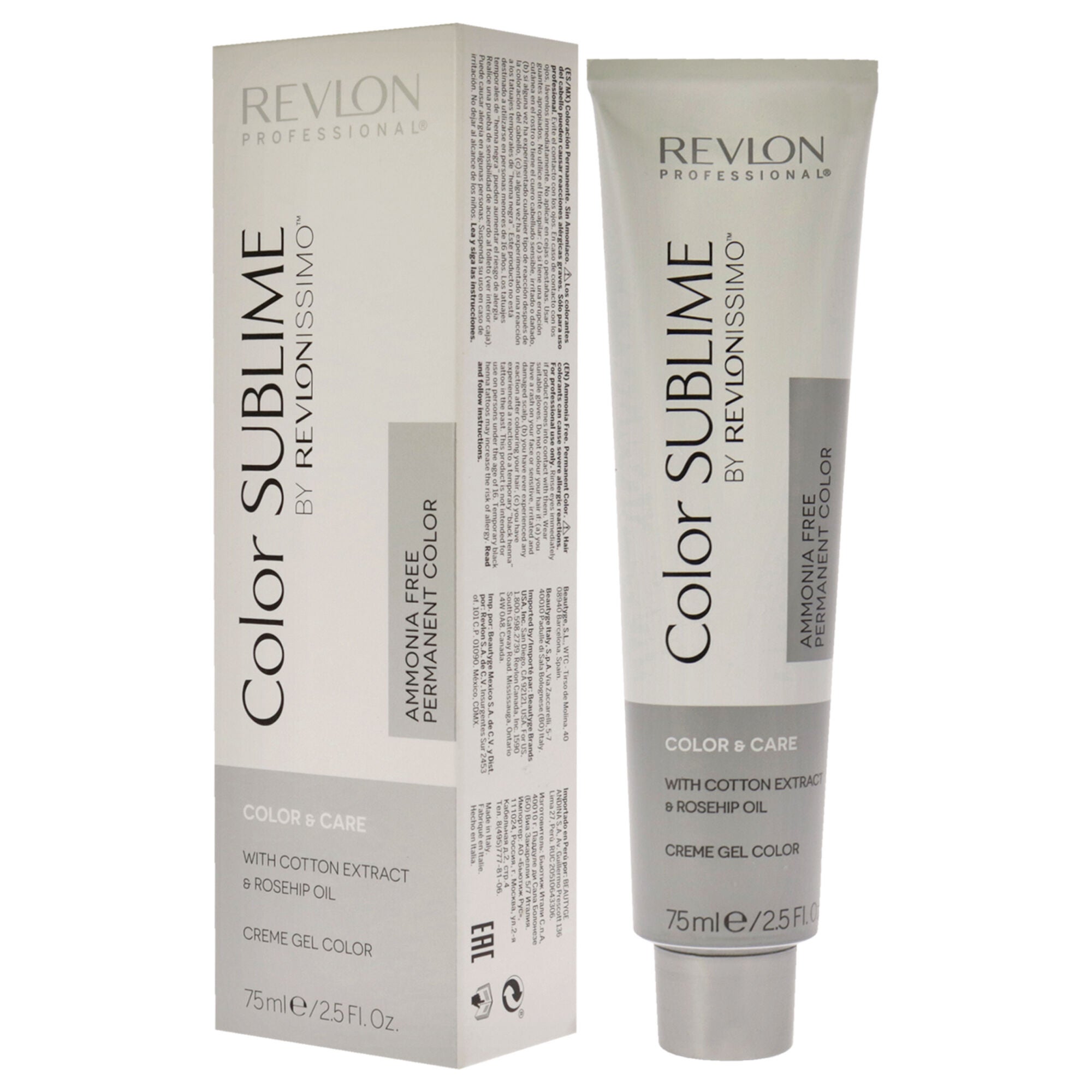 Revlonissimo Color Sublime - 10.1 Pale Ash Blonde by Revlon for Unisex - 2.5 oz Hair Color, , alternate image number 7