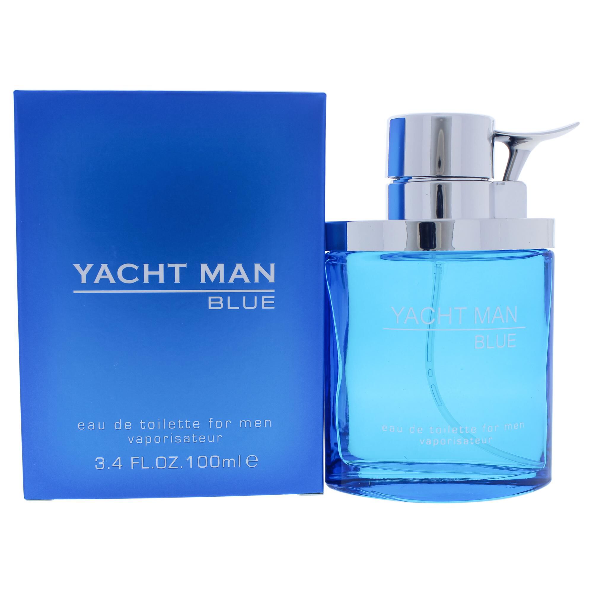 Yacht Man Blue by Myrurgia for Men - 3.4 oz EDT Spray, See Description, hi-res image number 0