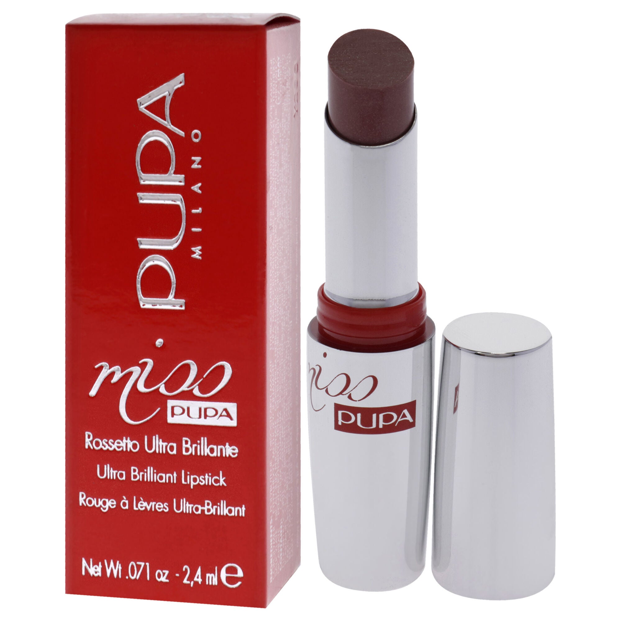 Miss Pupa Ultra Brilliant Lipstick - 110 Nude Vibes by Pupa Milano for Women - 0.071 oz Lipstick, See Description, alternate image number 2
