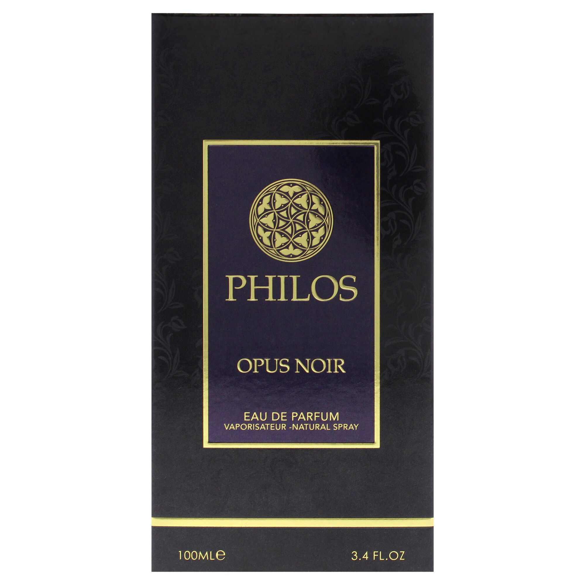 Philos - Opus Noir by Maison Alhambra for Unisex - 3.4 oz EDP Spray, Clear, alternate image number 4