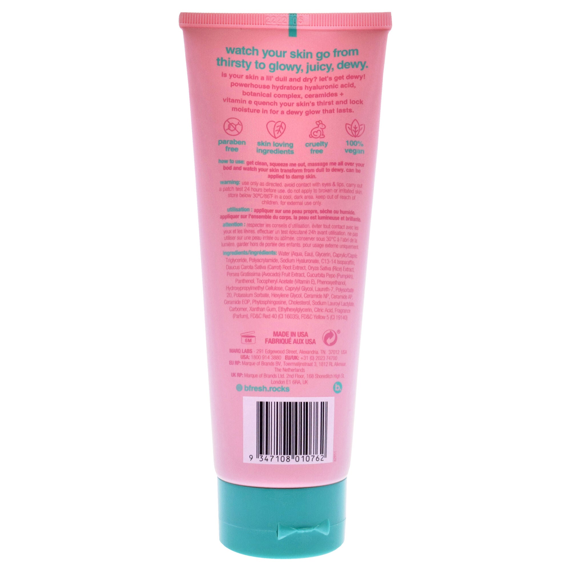 From Dull To Dewy Hydrating Body Serum by B.Fresh for Unisex - 8 oz Serum, , alternate image number 2