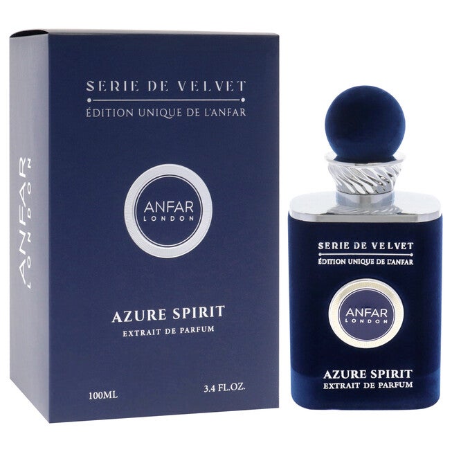 Serie De Velvet - Azure Spirit by Anfar for Men - 3.4 oz Extrait De Parfum Spray, See Description, alternate image number 1