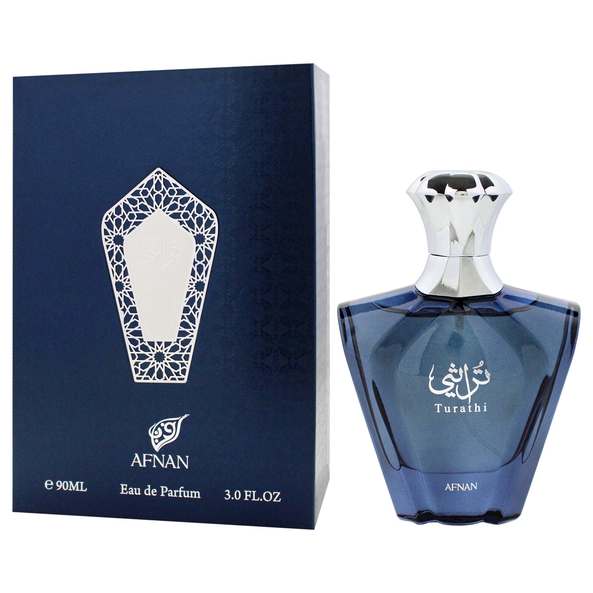 Turathi Collection - Blue by Afnan for Men - 3 oz EDP Spray, Clear, alternate image number 3