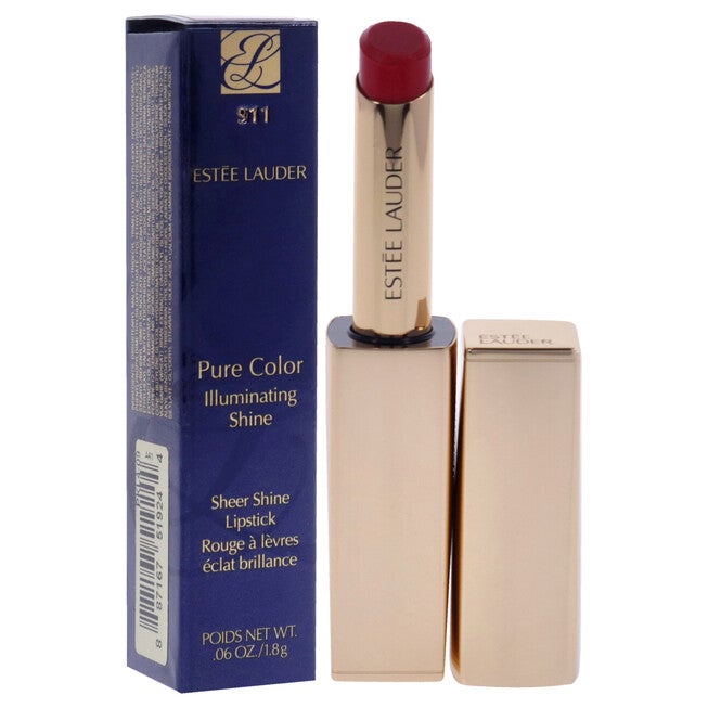 Pure Color Illuminating Shine Lipstick - 911 Little Legend by Estee Lauder for Women - 0.06 oz Lipstick, NA, alternate image number null