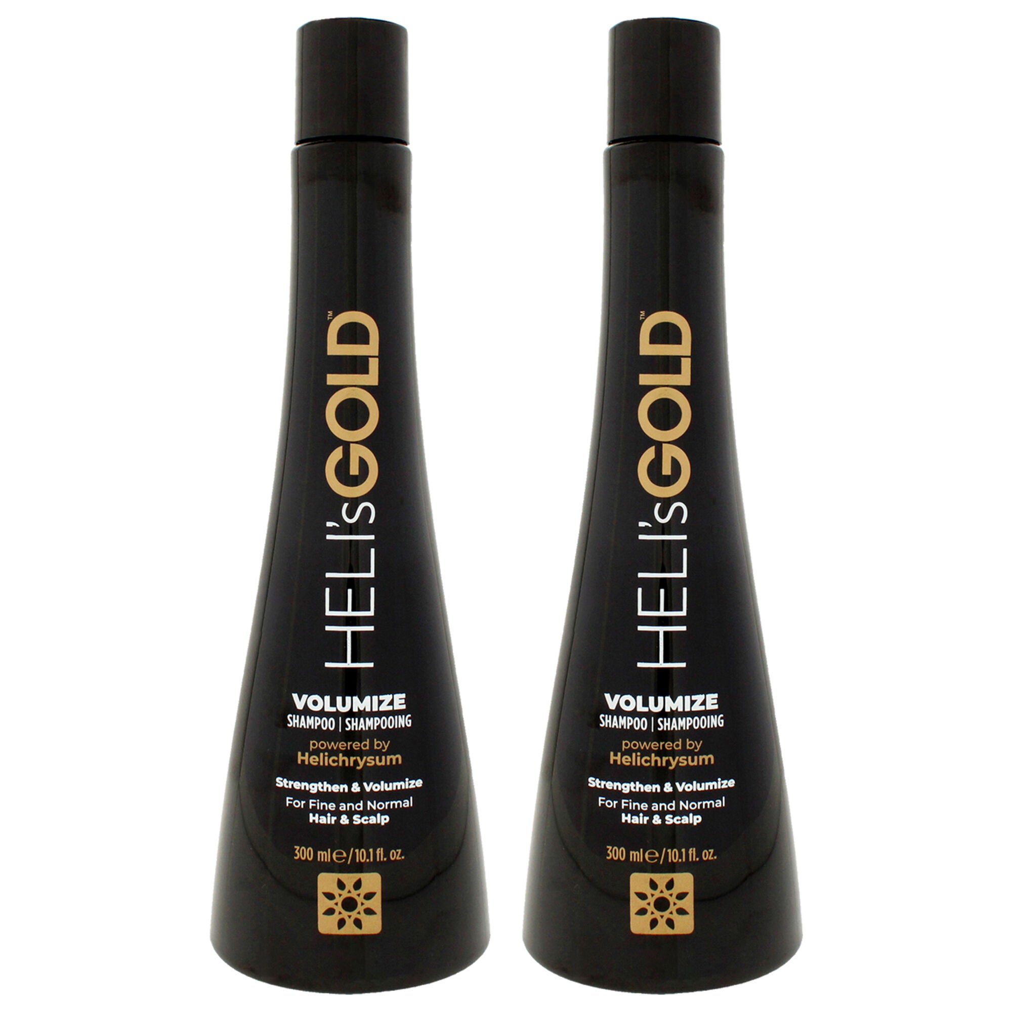 Volumize Shampoo by Helis Gold for Unisex - 10.1 oz Shampoo - Pack of 2, See Description, hi-res image number 0
