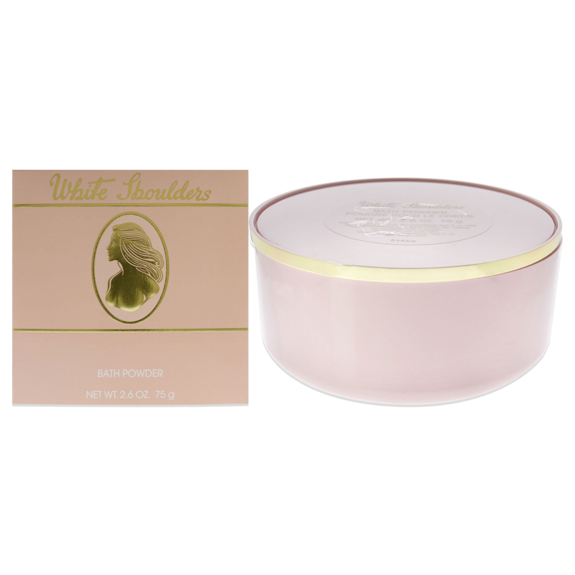 White Shoulders by Evyan for Women - 2.6 oz Bath Powder, See Description, hi-res image number 0