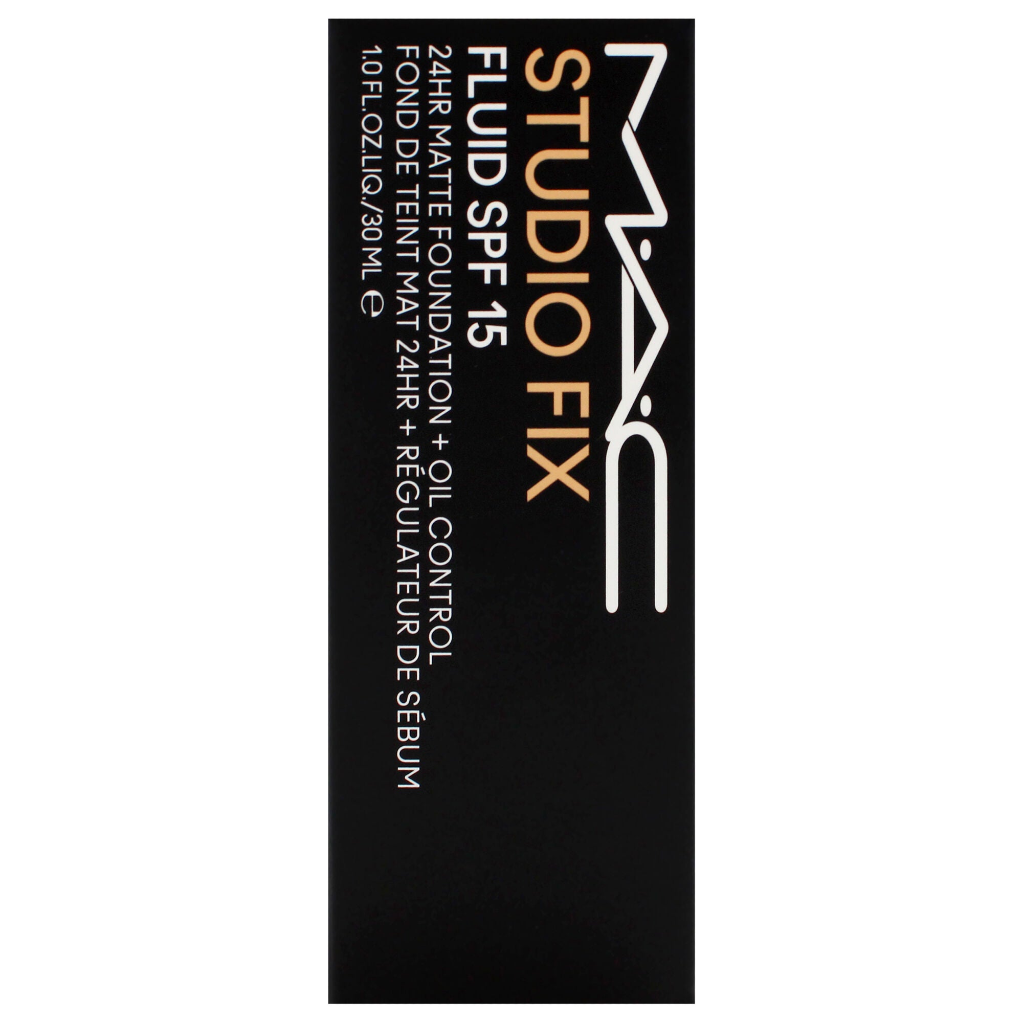 Studio Fix Fluid SPF 15 24HR Matte Foundation Plus Oil Control - NC27 Beige With Neutral Undertone by MAC for Women - 1 oz Foundation, Beige, alternate image number 3