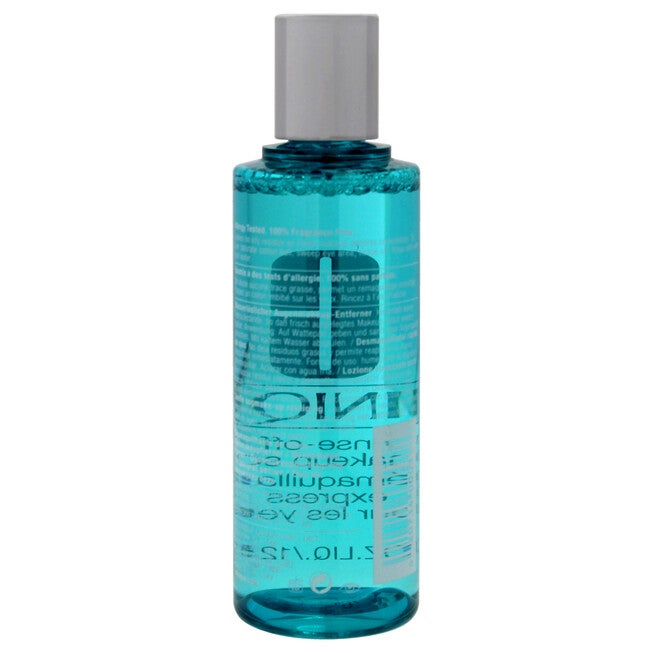 Rinse Off Eye Makeup Solvent by Clinique for Unisex - 4.2 oz Makeup Remover, See Description, alternate image number 1