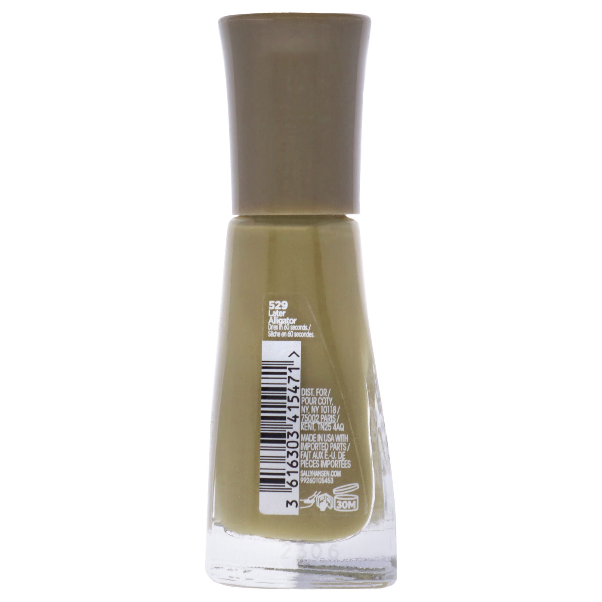 Insta-Dri Nail Color - 529 Later Alligator by Sally Hansen for Women - 0.31 oz Nail Polish, See Description, alternate image number 2