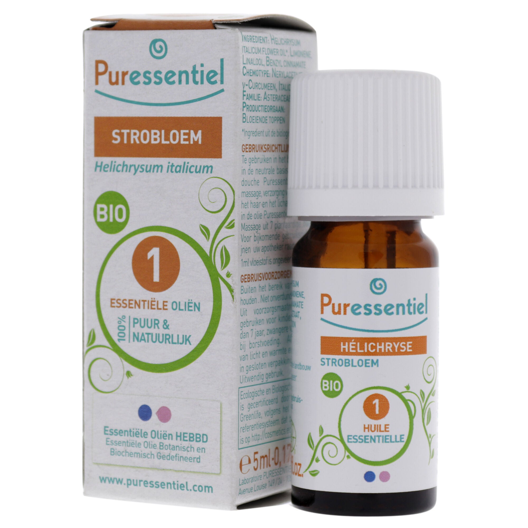 Organic Essential Oil - Helychrysum (Everlasting) by Puressentiel for Unisex - 0.17 oz Oil, See Description, alternate image number 3