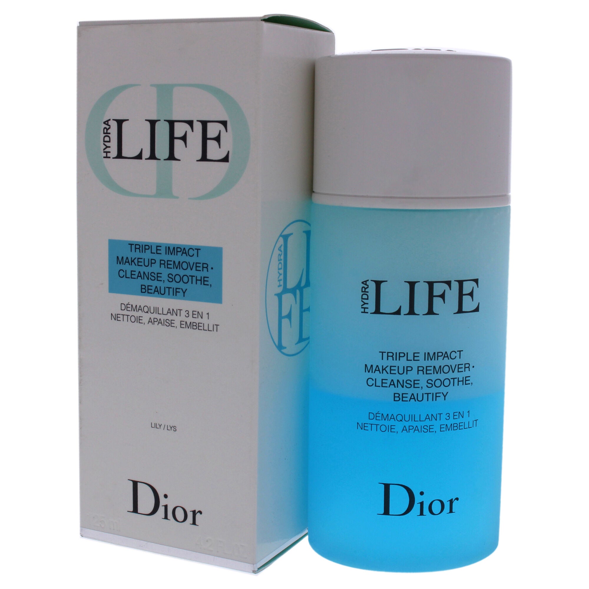 Hydra Life Triple Impact Makeup Remover by Christian Dior for Women - 4.2 oz Makeup Remover, , alternate image number 8