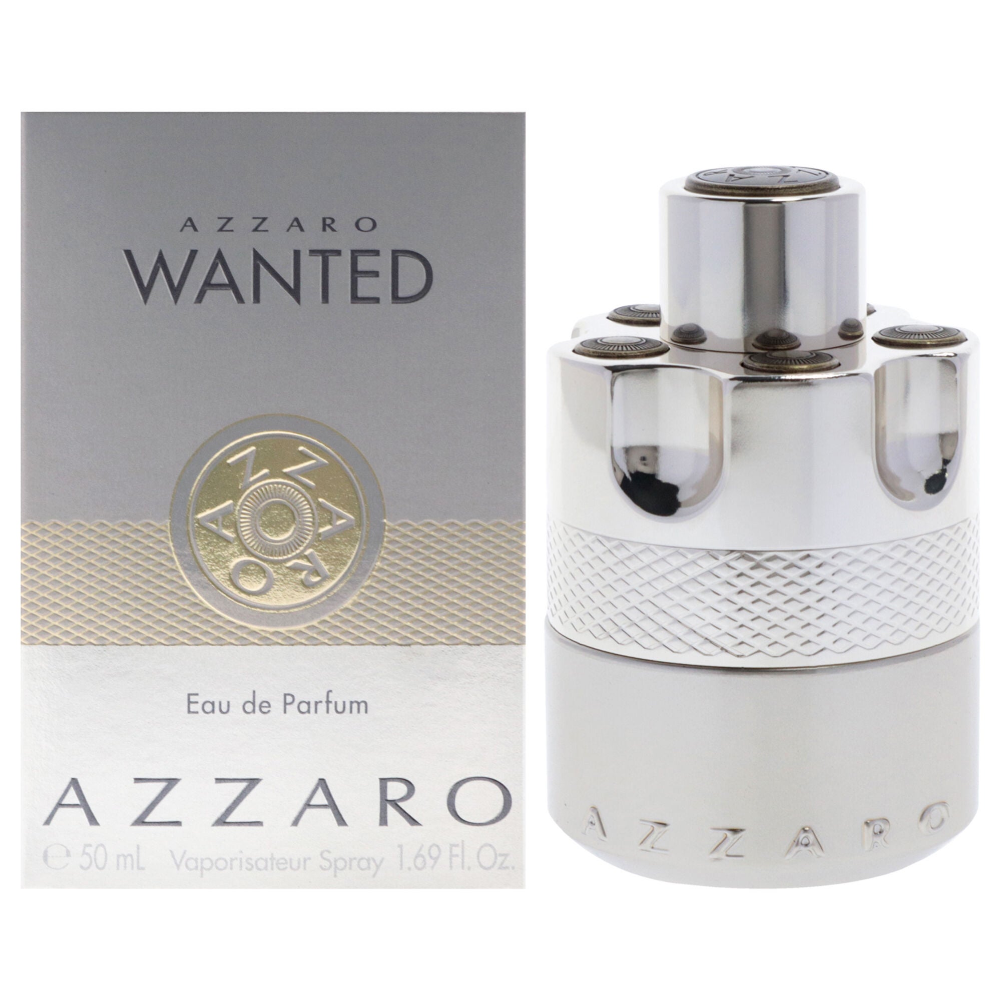 Azzaro Wanted by Azzaro for Men - 1.69 oz EDP Spray, Clear, hi-res image number 0