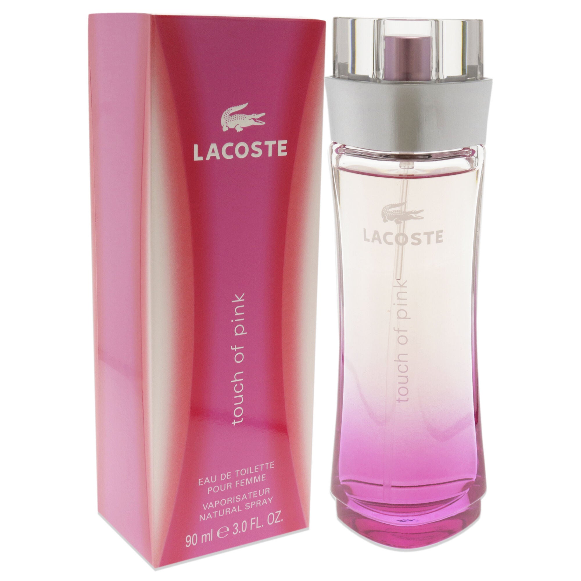 Touch of Pink by Lacoste for Women - 3 oz EDT Spray, See Description, alternate image number 2