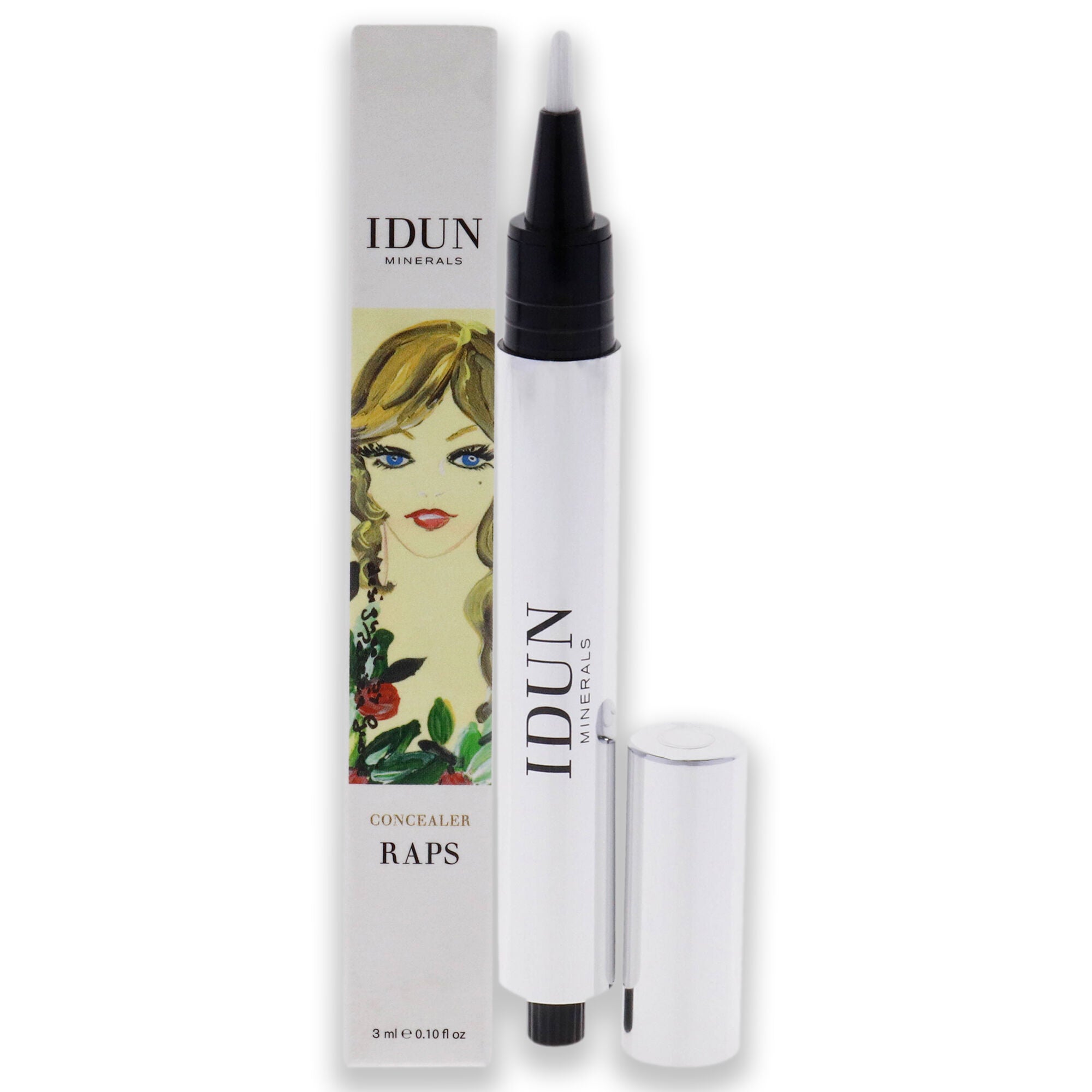 Concealer - 001 Raps by Idun Minerals for Women - 0.1 oz Concealer, See Description, hi-res image number 0