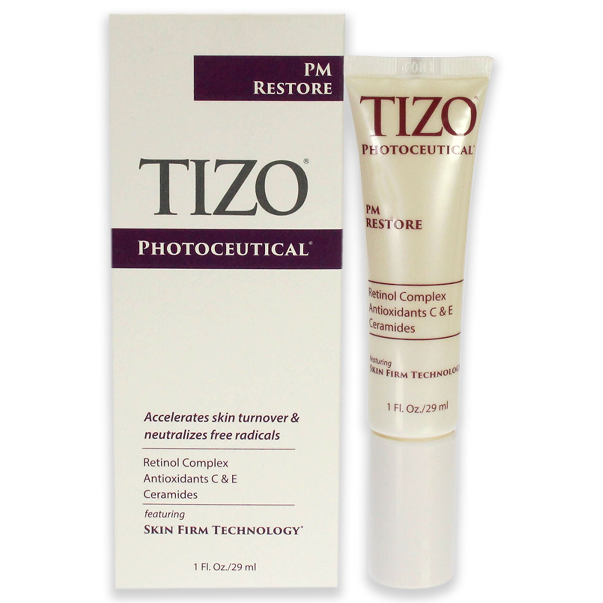 Photoceutical PM Restore by Tizo for Unisex - 1 oz Treatment, See Description, hi-res image number 0