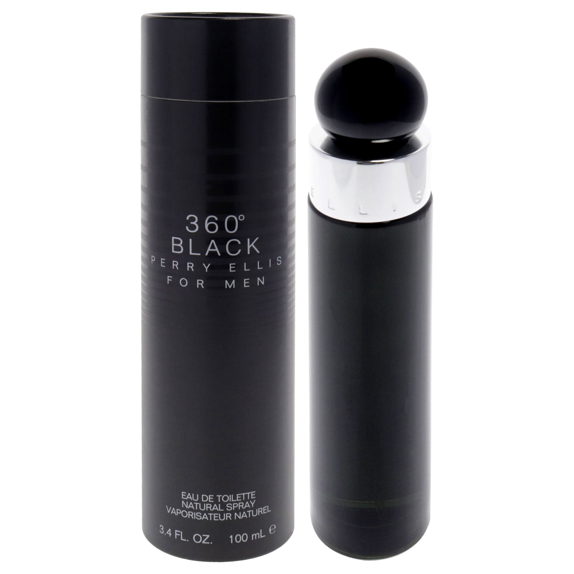 360 Black by Perry Ellis for Men - 3.4 oz EDT Spray, See Description, hi-res image number 0