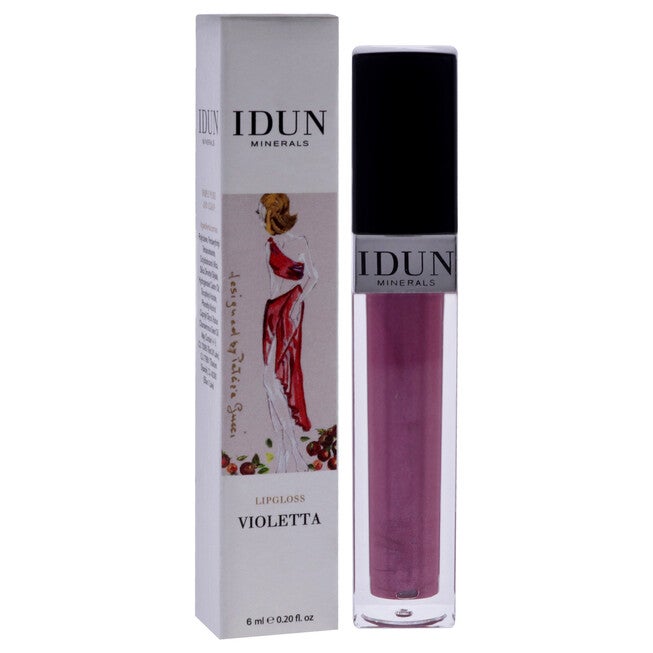Lipgloss - 005 Violetta by Idun Minerals for Women - 0.2 oz Lip Gloss, NA, alternate image number null