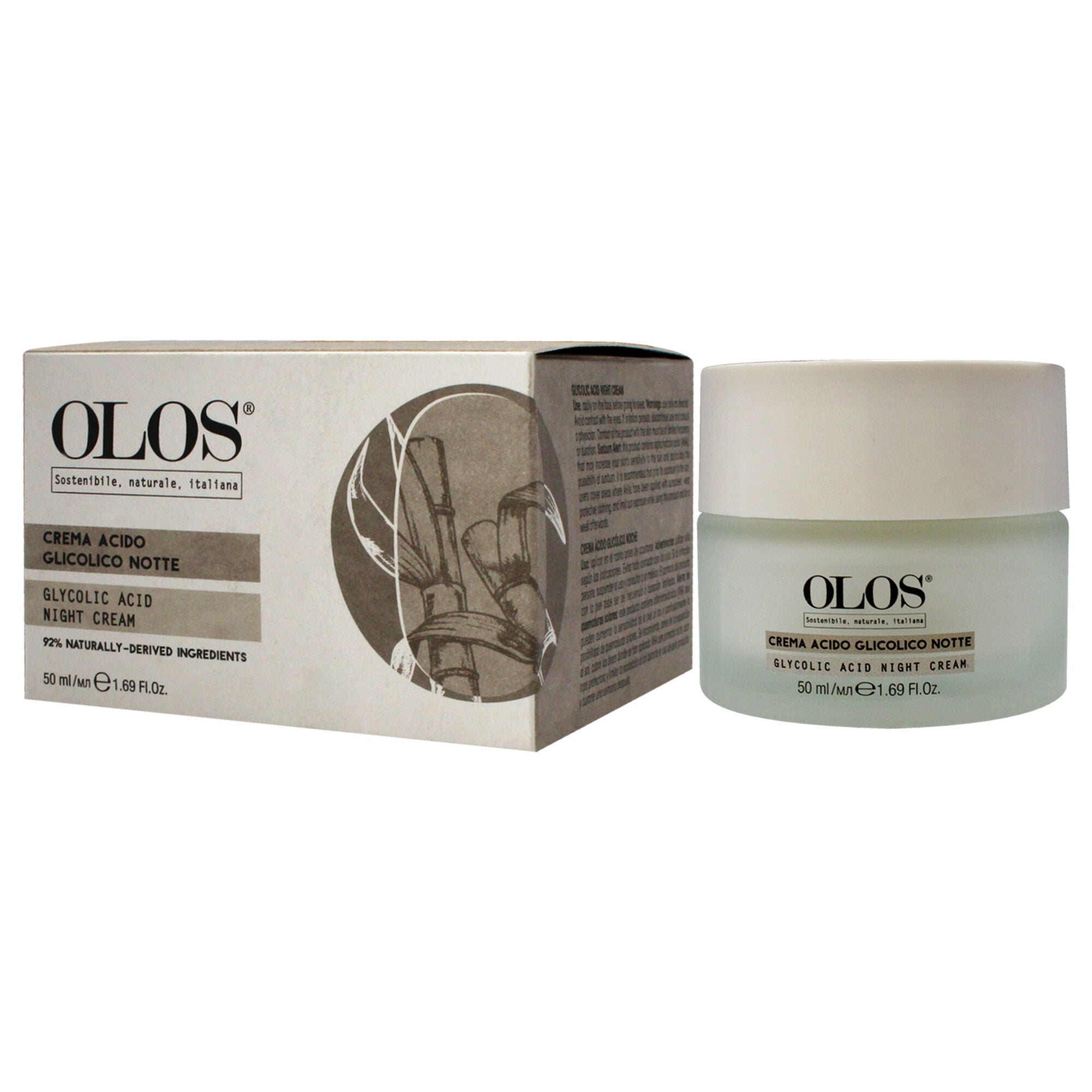 Glycolic Acid Night Cream by Olos for Unisex - 1.7 oz Cream, , alternate image number 7