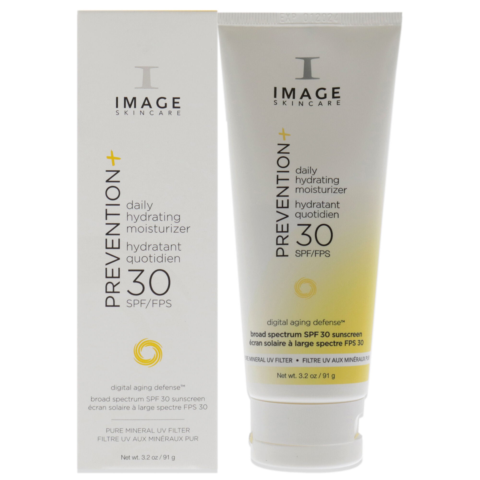 Prevention Plus Daily Hydrating Moisturizer SPF 30 by Image for Unisex - 3.2 oz Moisturizer, See Description, hi-res image number 0