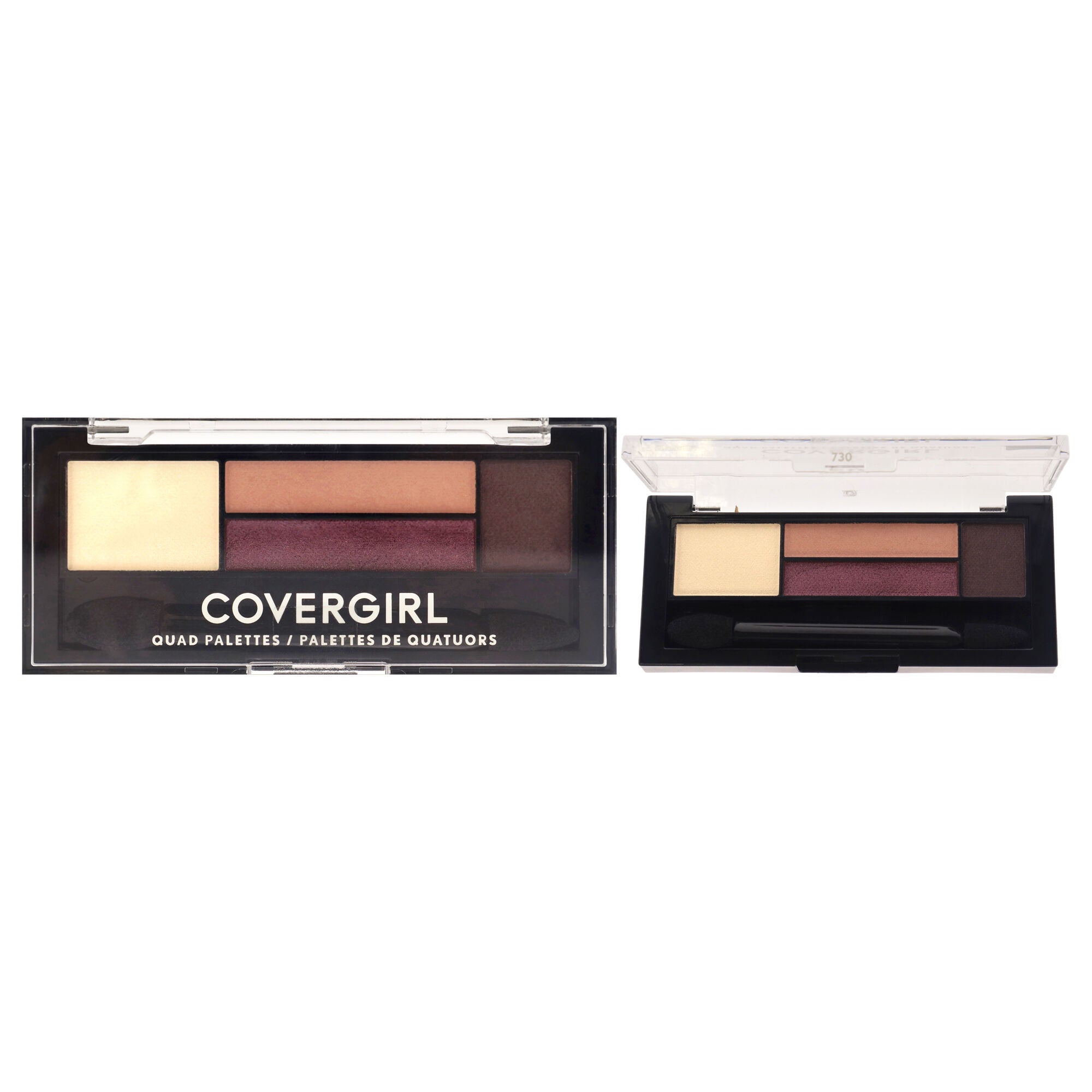 Eye Shadow Quad Palette - 730 Cherry Soda by CoverGirl for Women - 0.6 oz Eye Shadow, , alternate image number 4