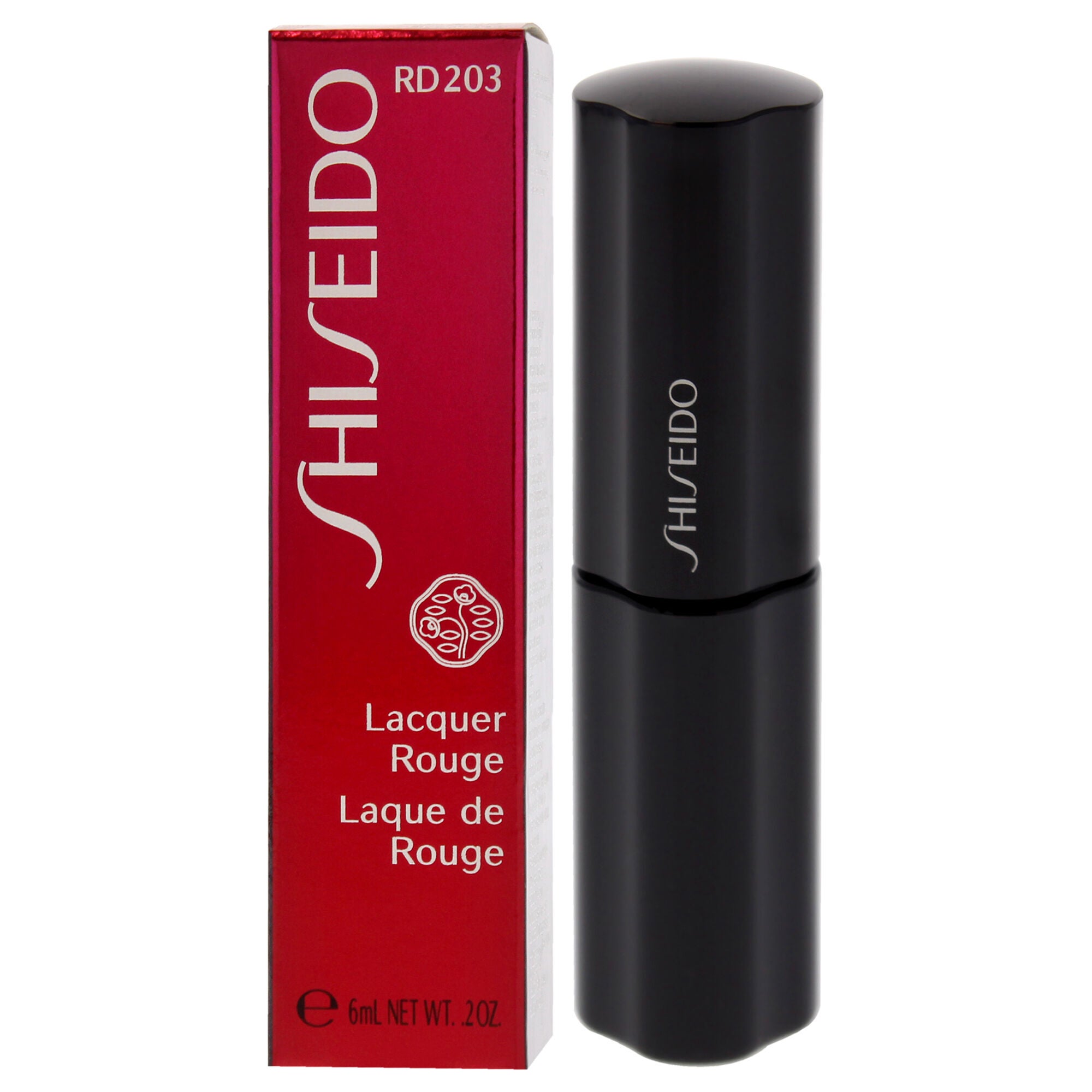 Lacquer Rouge - RD203 Portrait by Shiseido for Women - 0.2 oz Lip Gloss, See Description, alternate image number 3