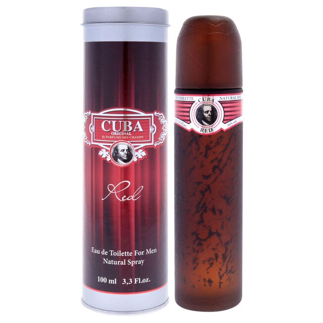 Cuba Red by Cuba for Men - 3.3 oz EDT Spray, See Description, hi-res image number 0