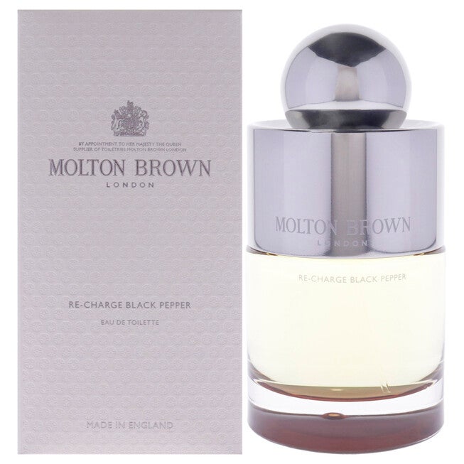 Re-Charge Black Pepper by Molton Brown for Men - 3.4 oz EDT Spray, NA, hi-res image number null