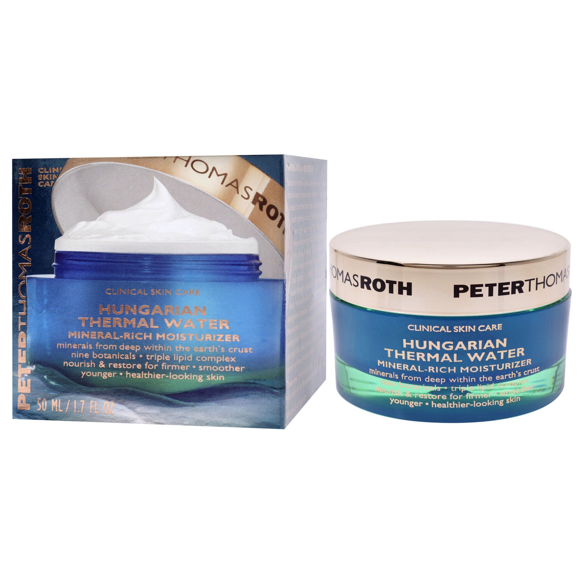 Hungarian Thermal Water Mineral-Rich Moisturizer by Peter Thomas Roth for Unisex - 1.7 oz Moisturizer, , alternate image number 7
