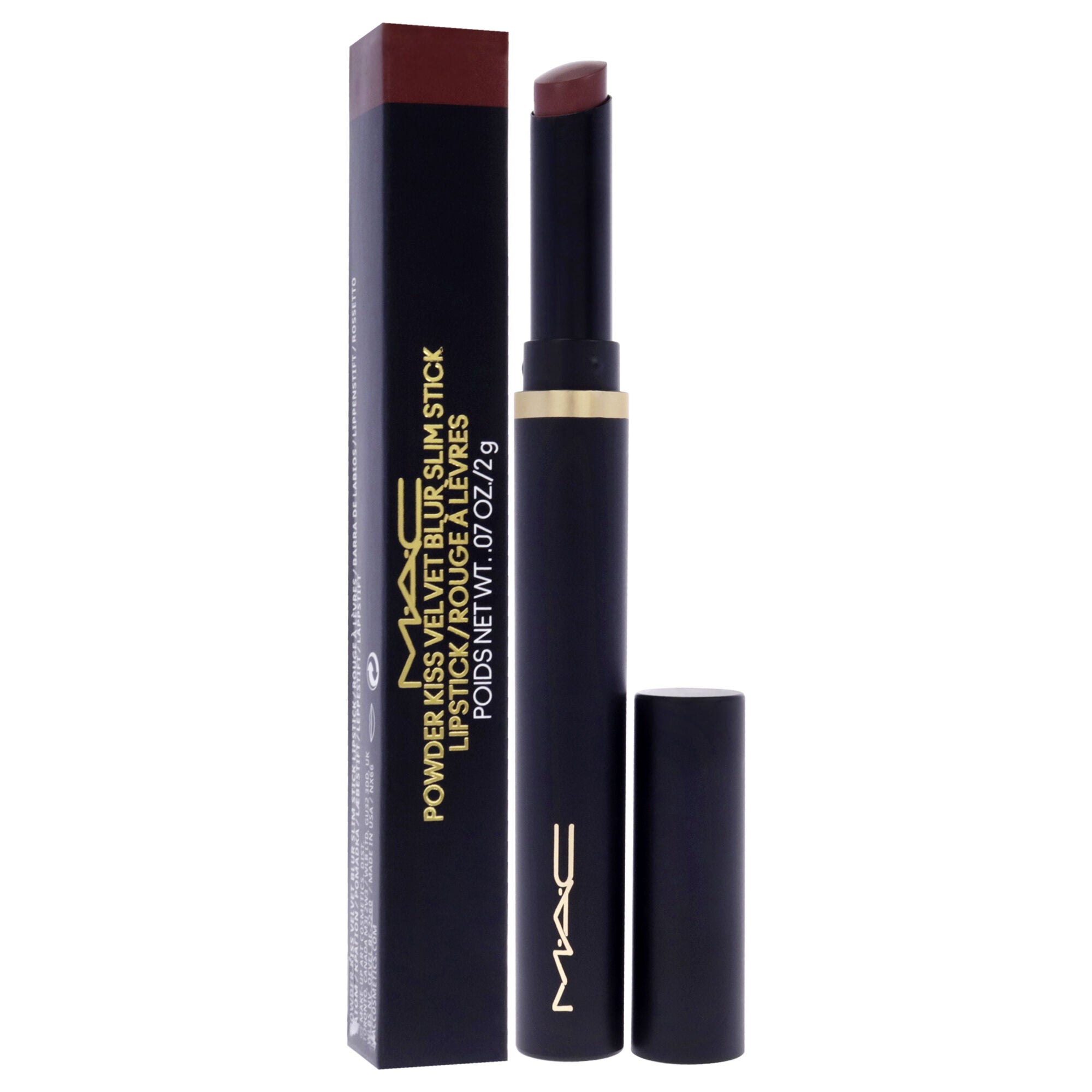 Powder Kiss Velvet Blur Slim Stick - Rose Mary by MAC for Women - 0.7 oz Lipstick, See Description, alternate image number 1