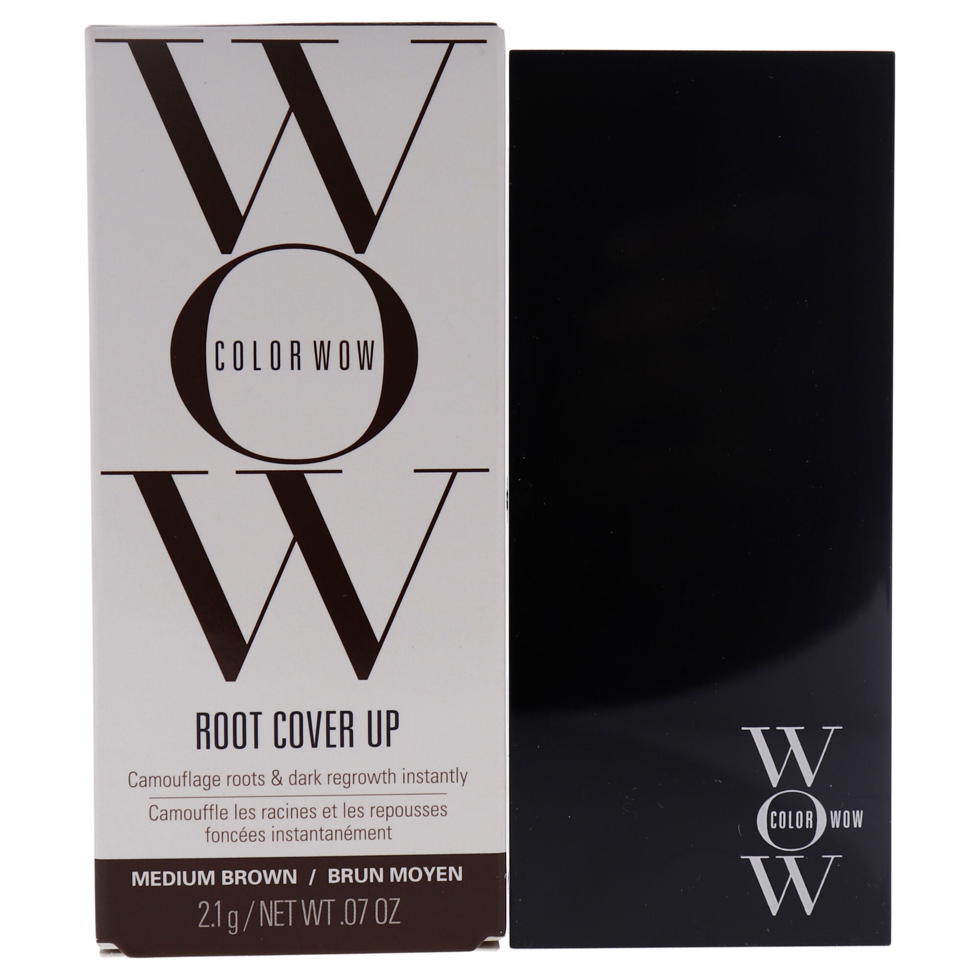 Root Cover Up - Medium Brown by Color Wow for Women - 0.07 oz Hair Color, See Description, hi-res image number 0