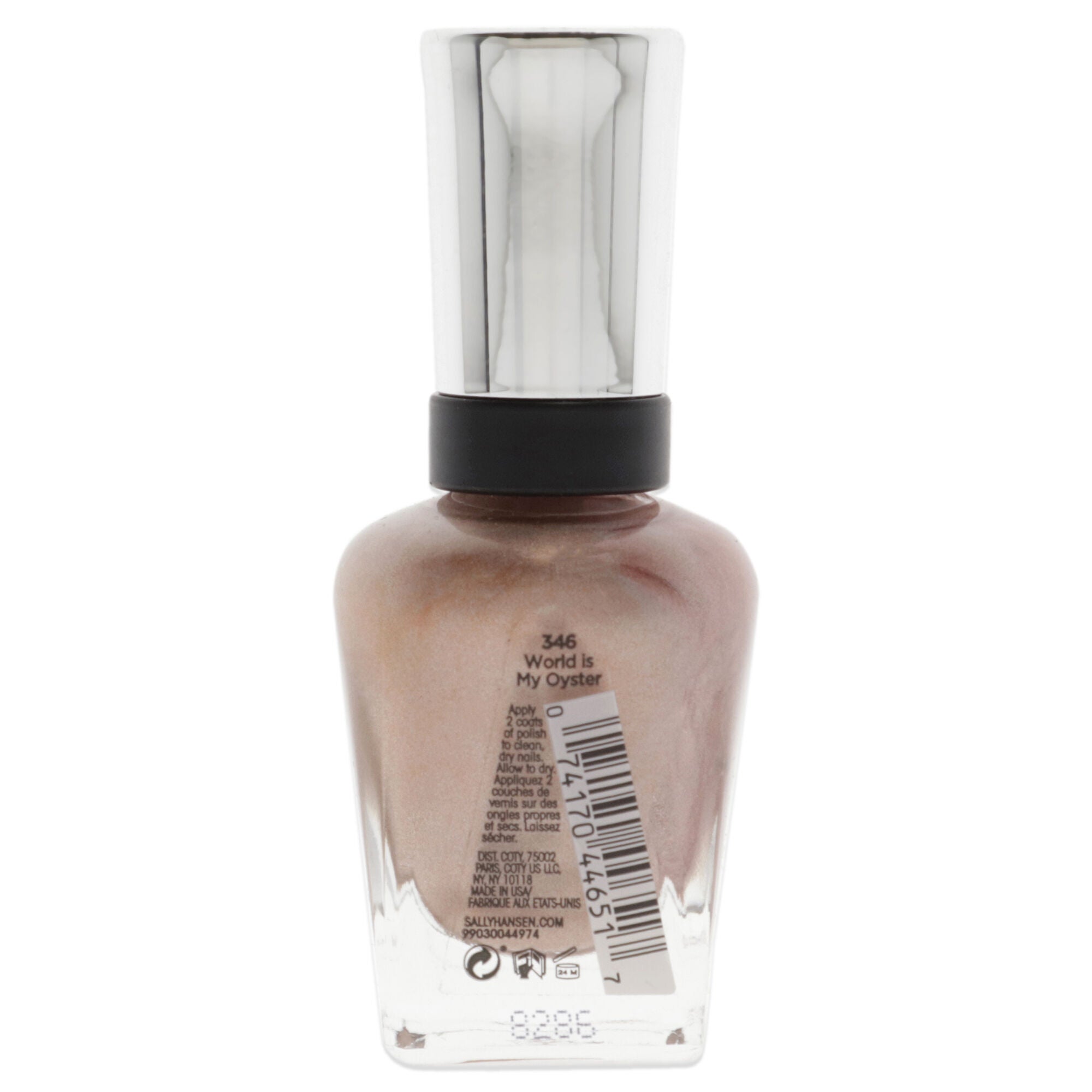 Complete Salon Manicure - 346 World Is My Oyster by Sally Hansen for Women - 0.5 oz Nail Polish, See Description, alternate image number 1
