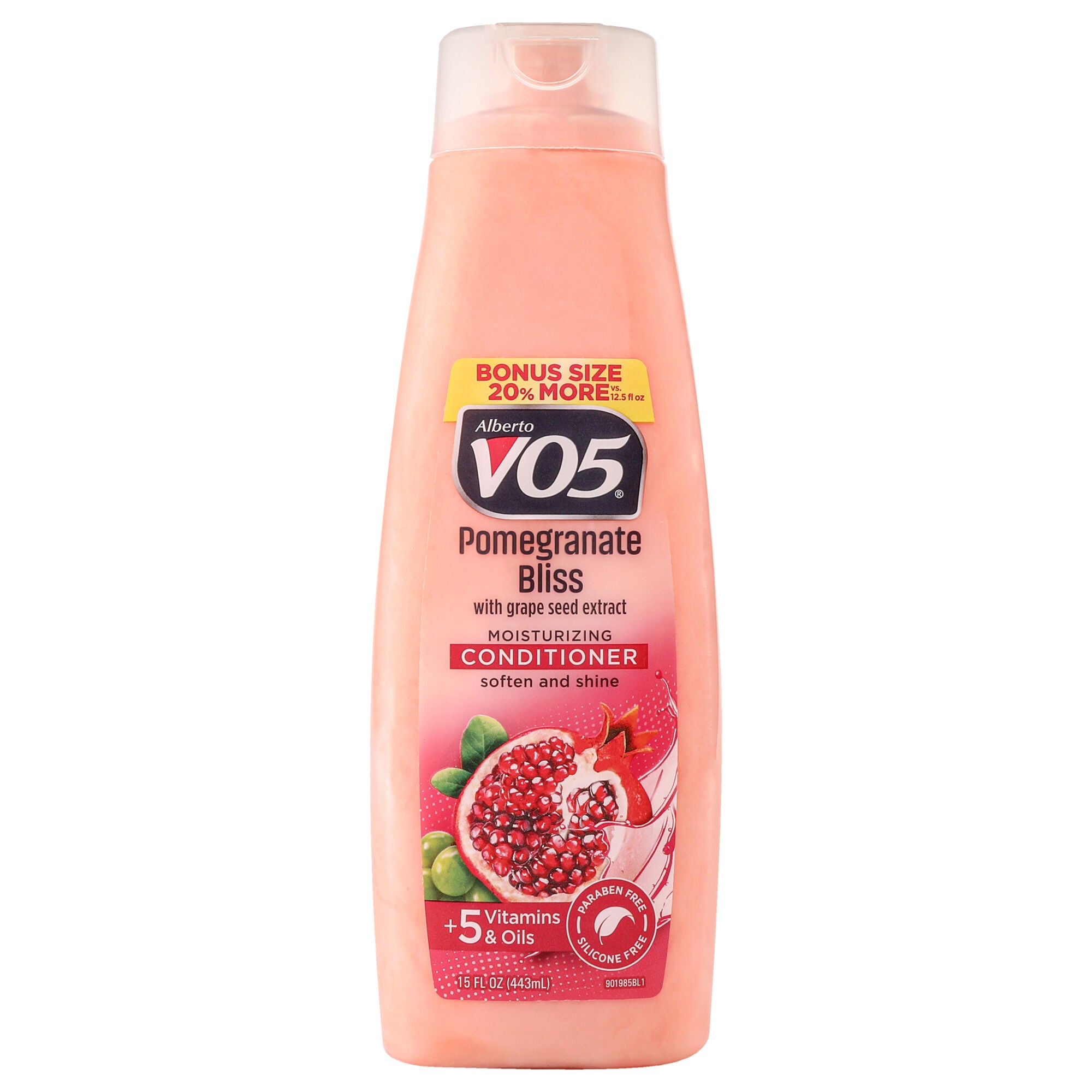 Moisturizing Pomegranate Bliss Conditioner by Alberto VO5 for Unisex - 15 oz Conditioner, See Description, hi-res image number 0