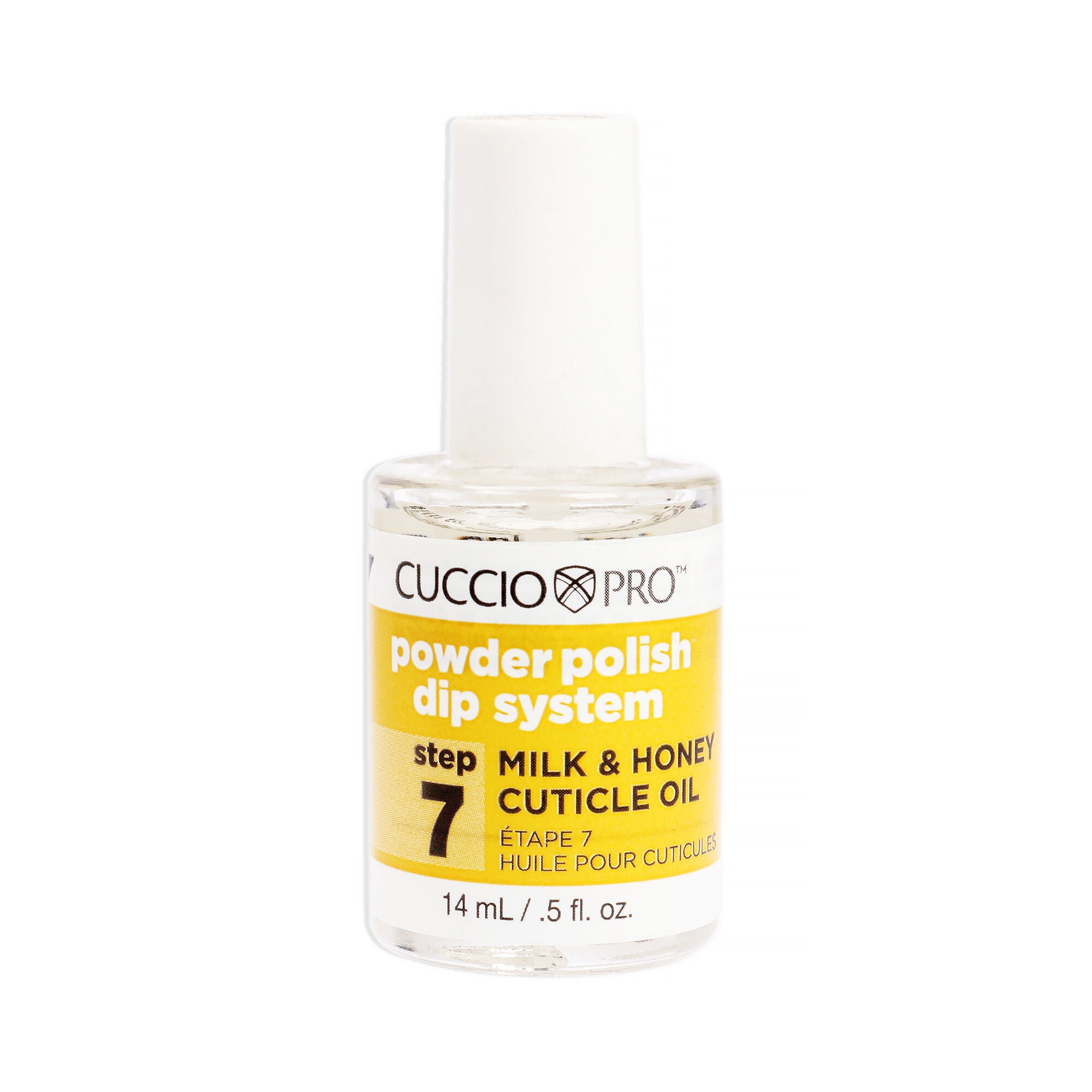 Pro Powder Polish Dip System Milk and Honey Cuticle Oil - Step 7 by Cuccio Colour for Women - 0.5 oz Nail Polish, See Description, hi-res image number 0