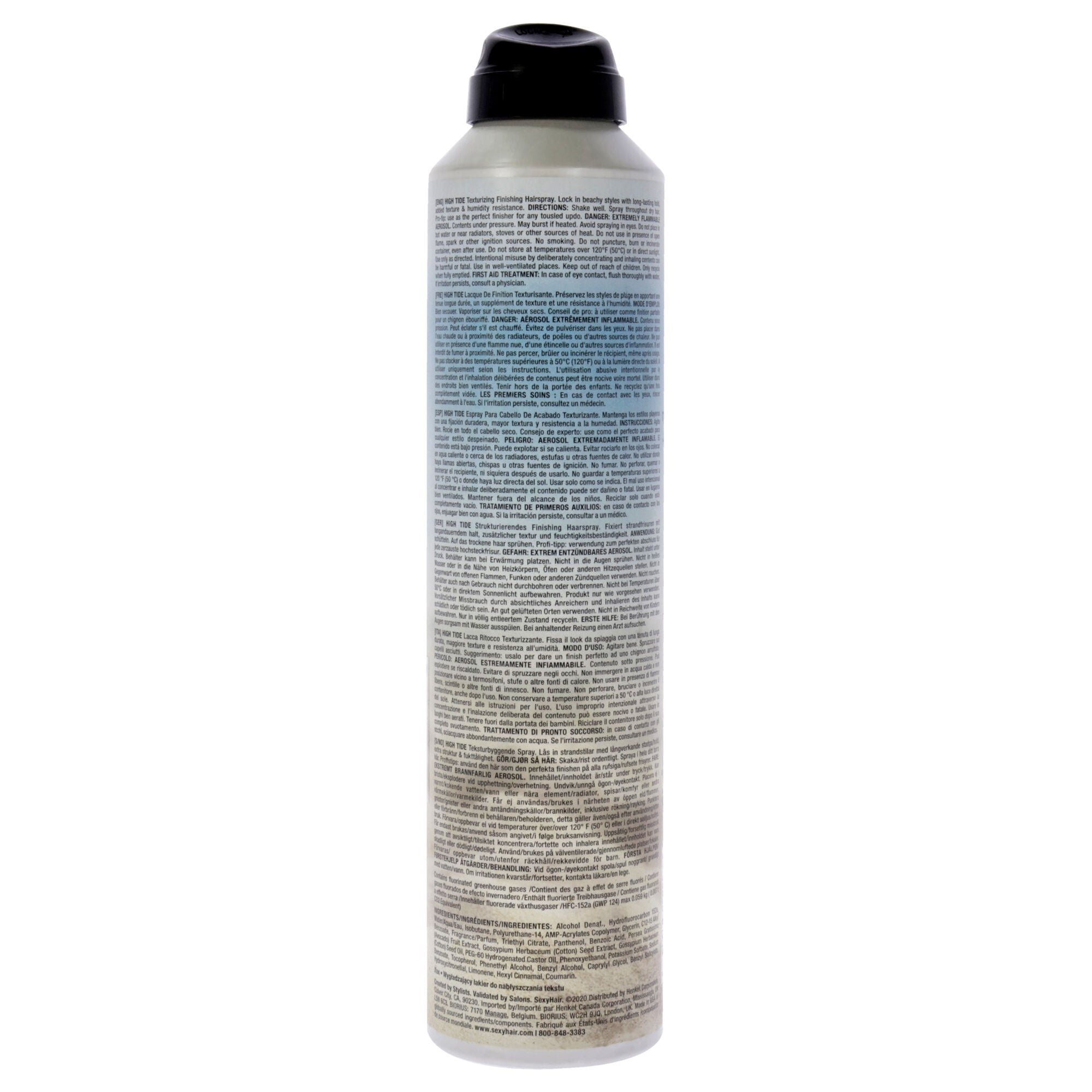 Sexy Hair Texture High Tide Finishing Spray by Sexy Hair for Unisex - 8 oz Hair Spray, See Description, alternate image number 2