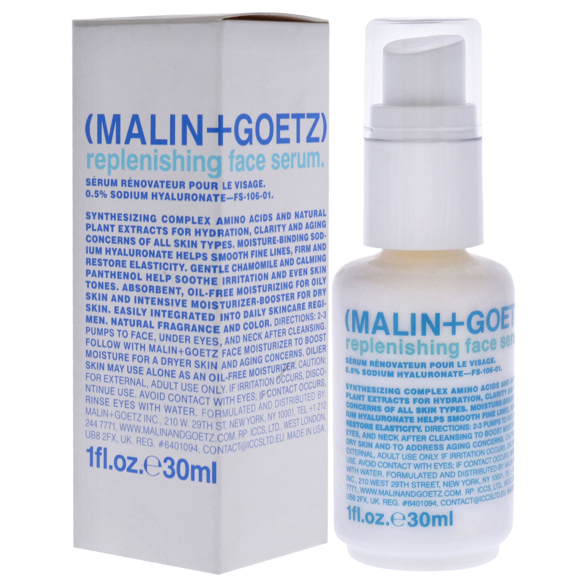 Replenishing Face Serum by Malin + Goetz for Women - 1 oz Serum, , alternate image number 7